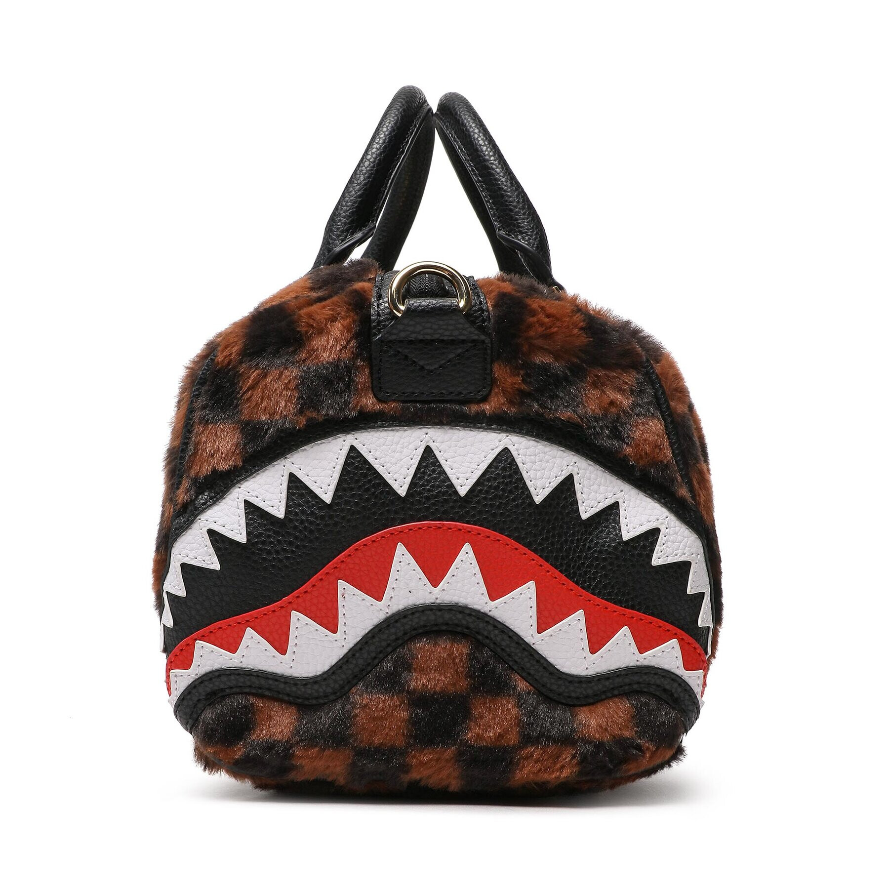 SPRAYGROUND Kabelka Fur Sharks In Paris Mini Duffle 910D4931NSZ Hnědá - Pepit.cz