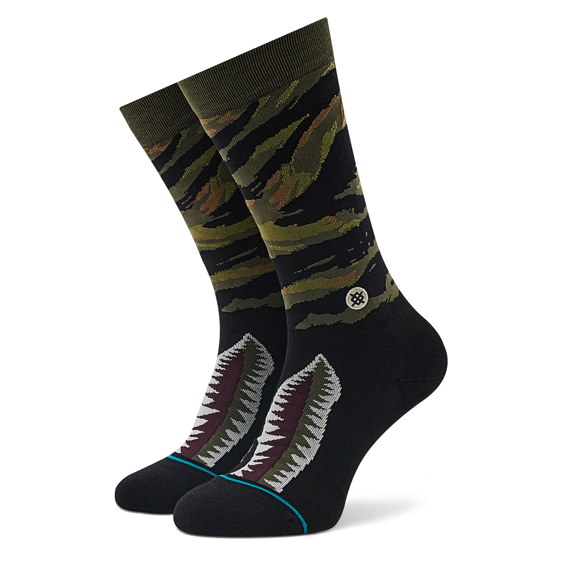 Stance Klasické ponožky Unisex Warbird A545C20WAR Zelená - Pepit.cz