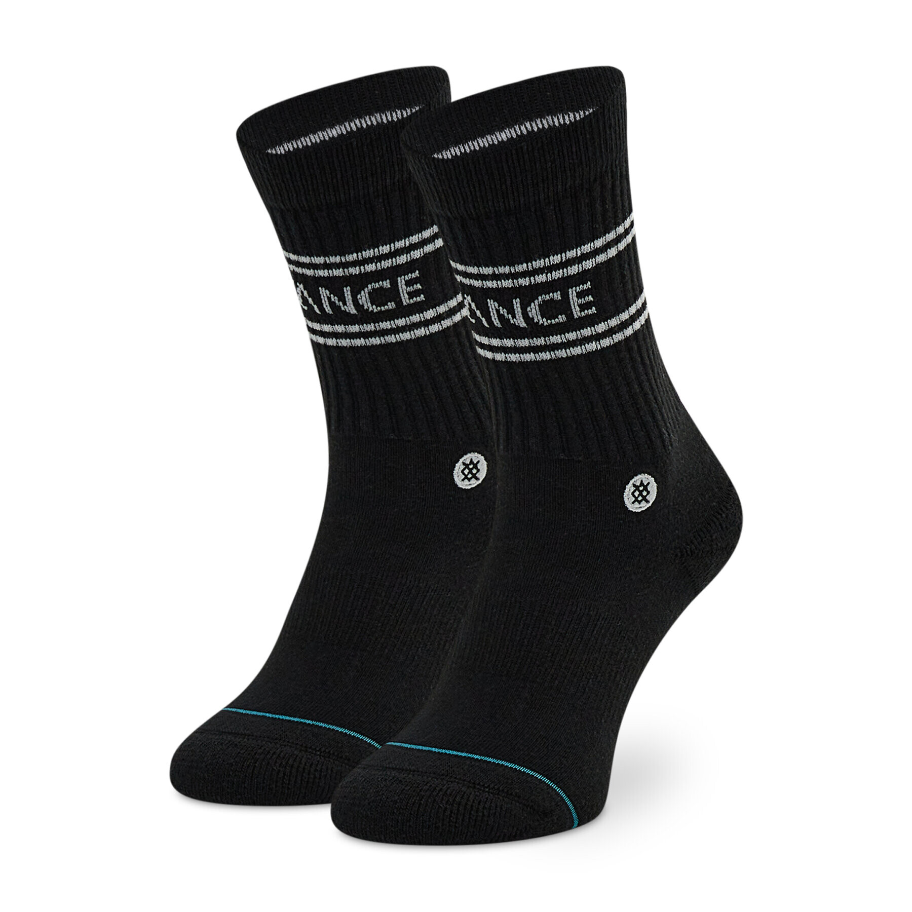 Stance Sada 3 párů vysokých ponožek unisex Basic 3 Pack Crew A556D20SRO Černá - Pepit.cz