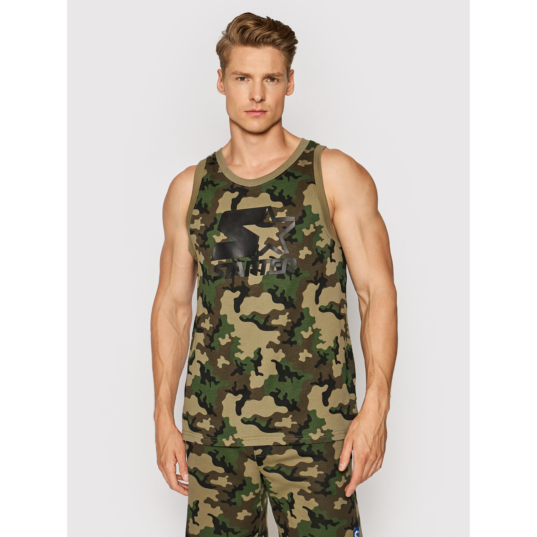 Starter Tank top SMG-016-BD Zelená Regular Fit - Pepit.cz