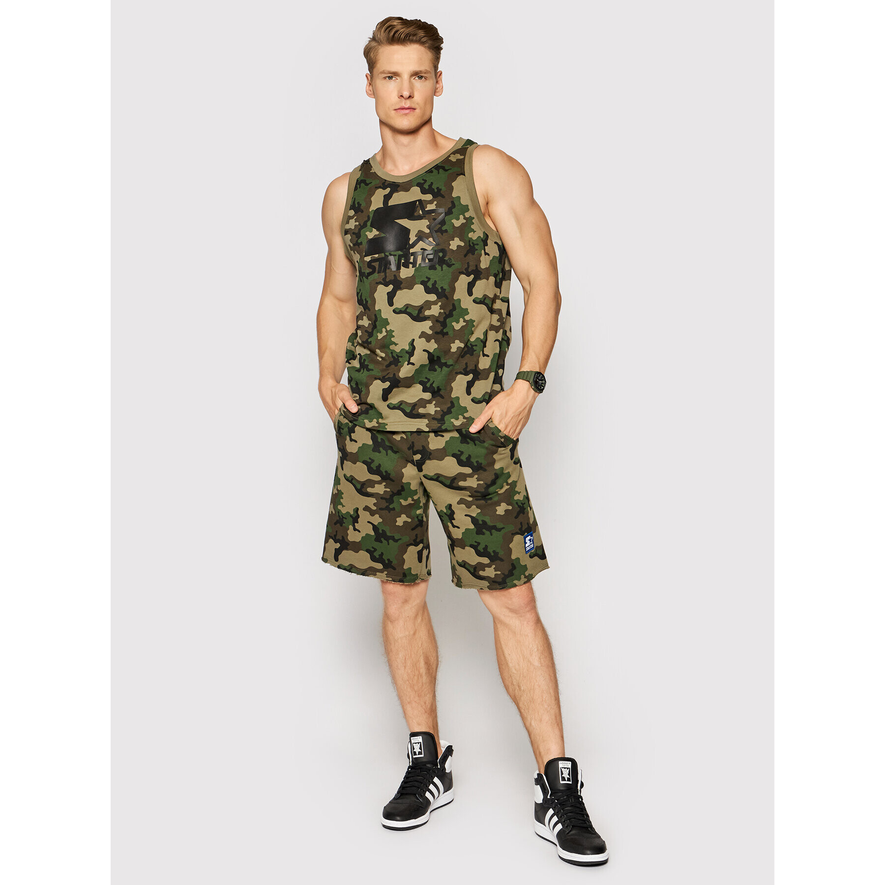 Starter Tank top SMG-016-BD Zelená Regular Fit - Pepit.cz