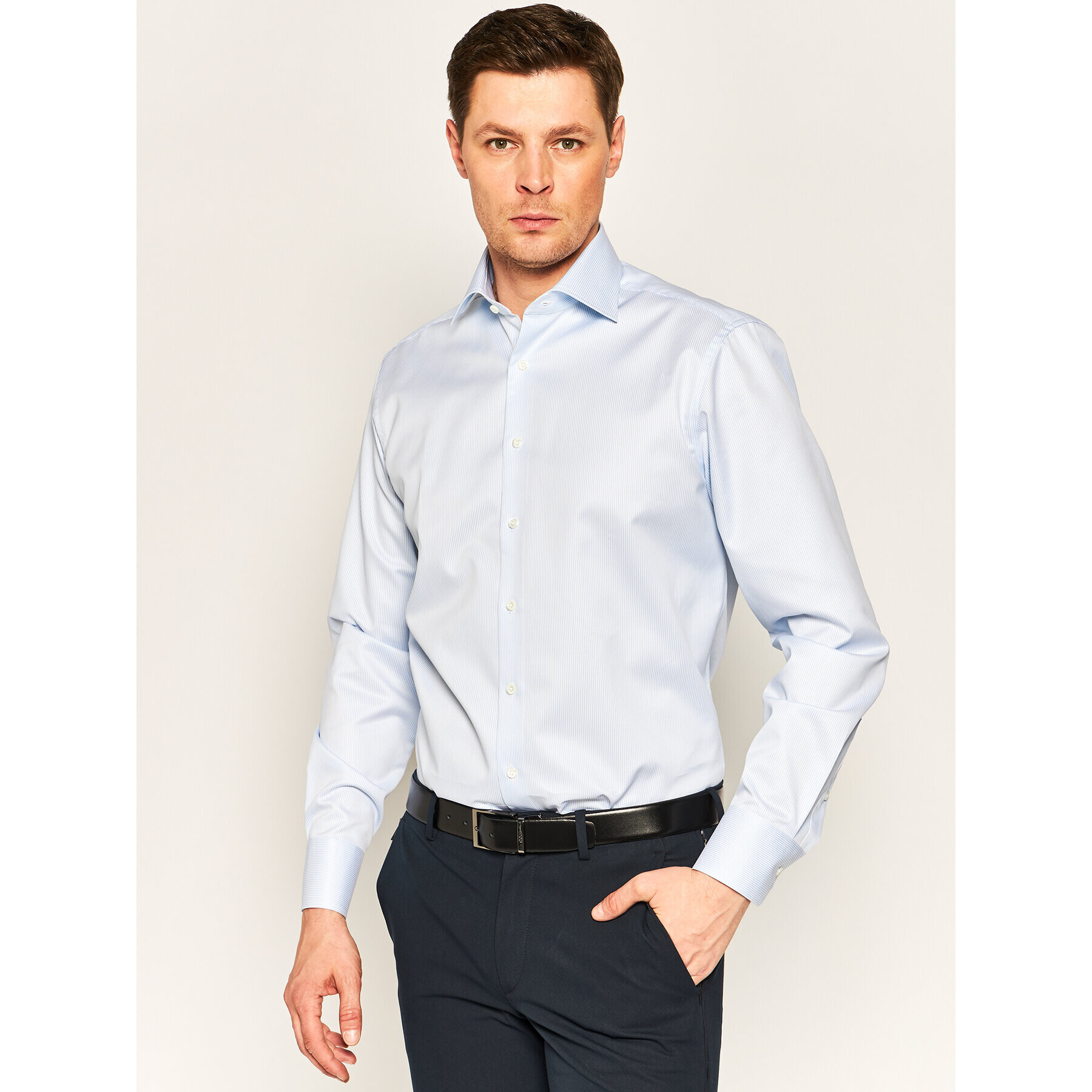 Stenströms Košile 602771 1610 Modrá Slim Fit - Pepit.cz