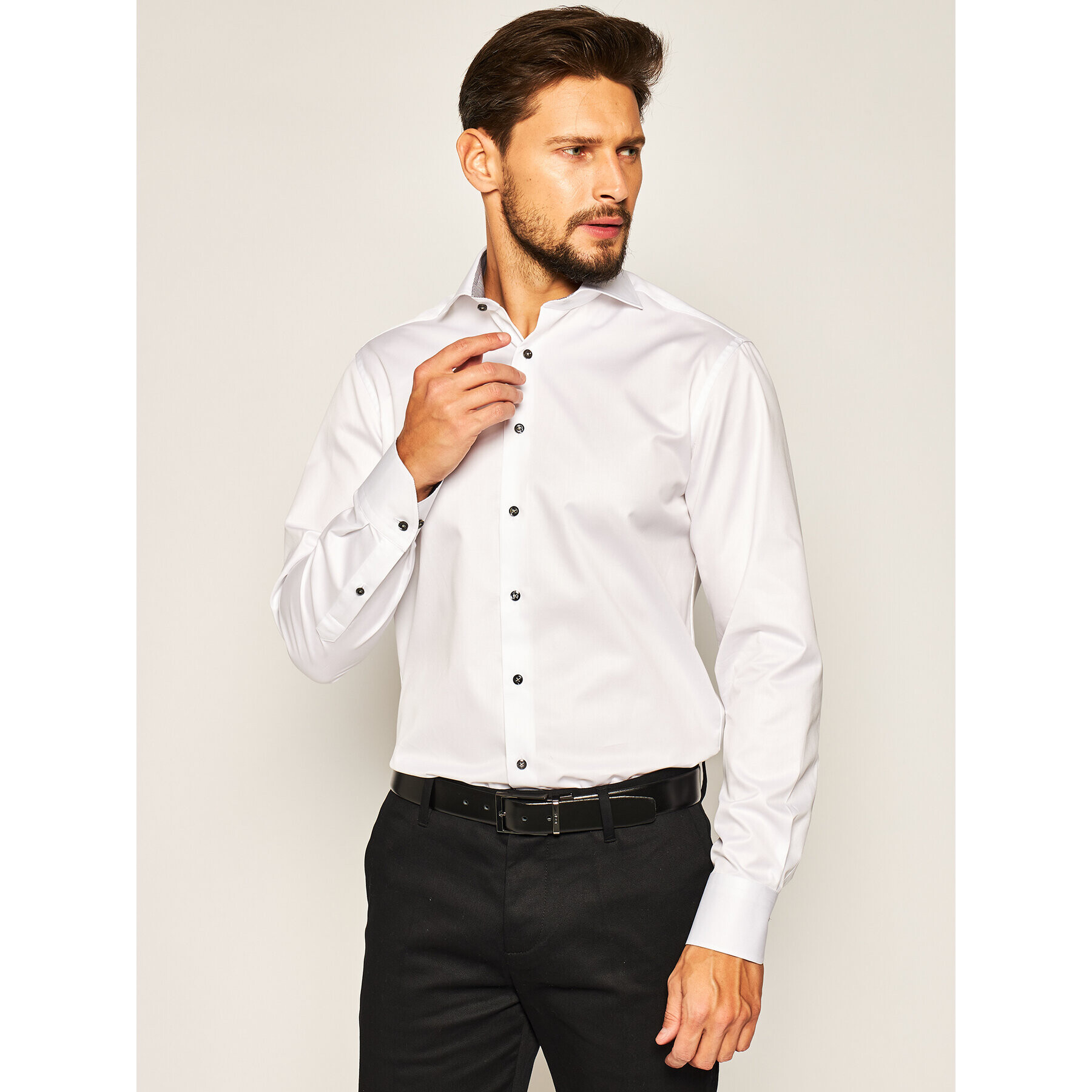 Stenströms Košile 684111 1176 Bílá Slim Fit - Pepit.cz