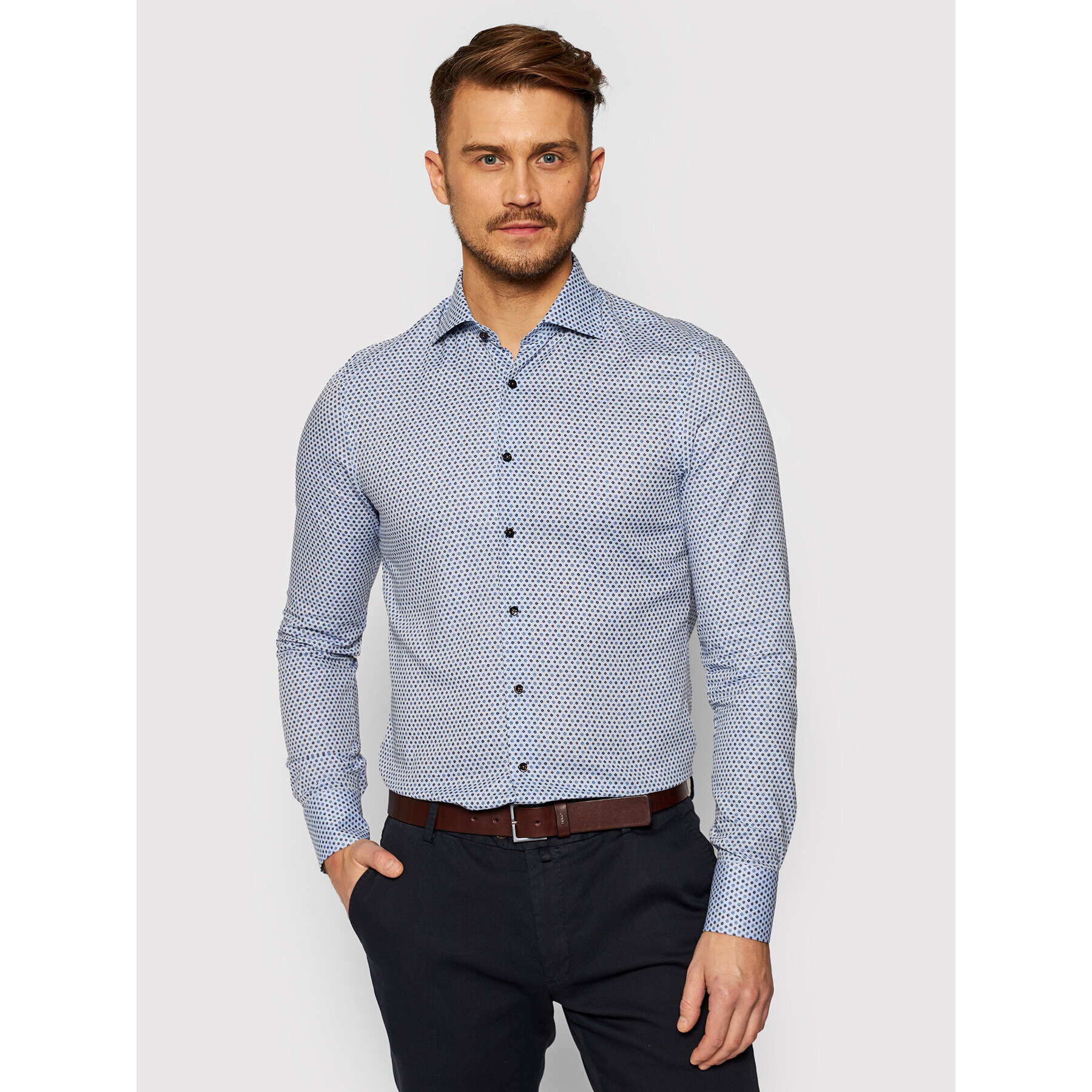 Stenströms Košile 7 129 018 049 Modrá Slim Fit - Pepit.cz