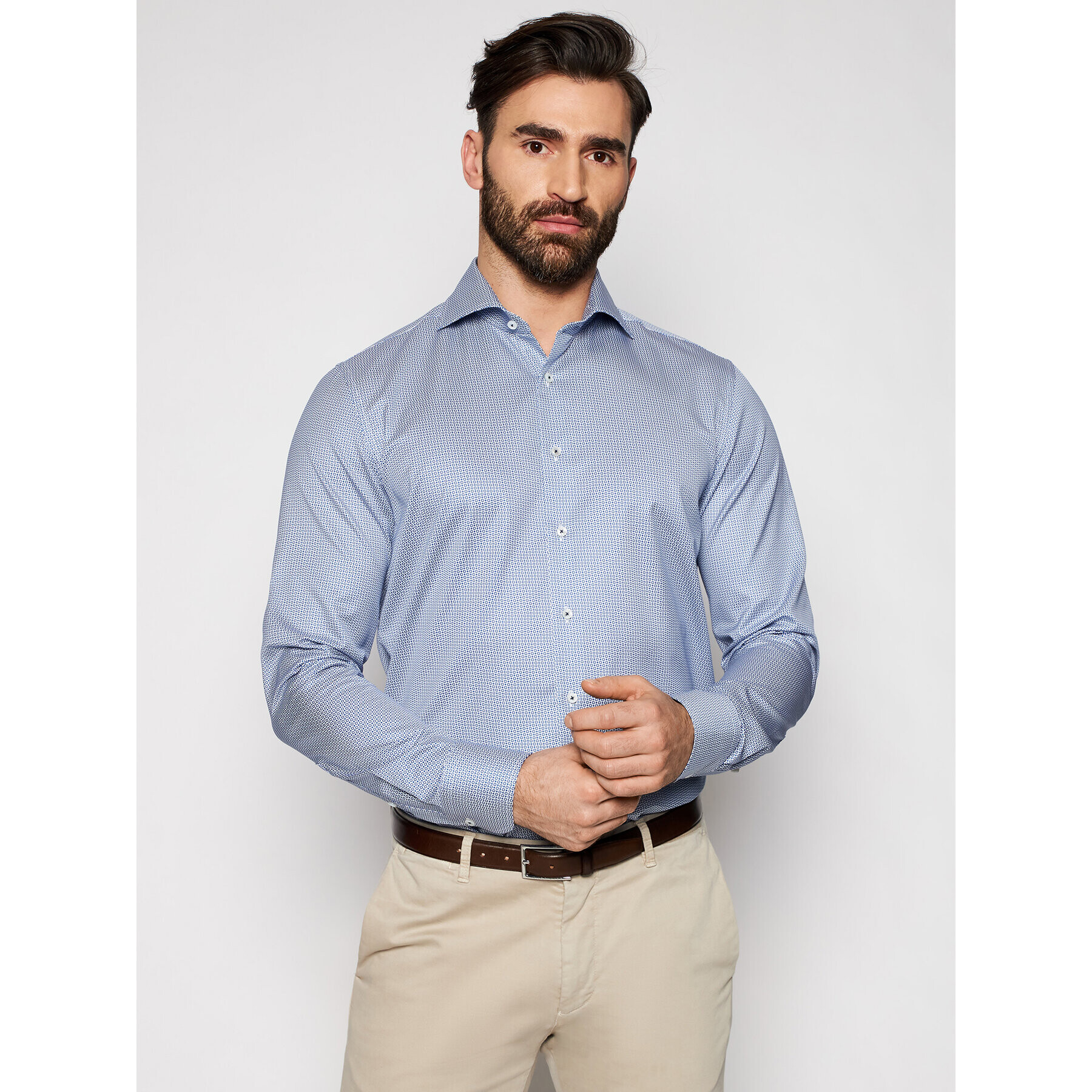 Stenströms Košile 712111 8116 Modrá Slim Fit - Pepit.cz