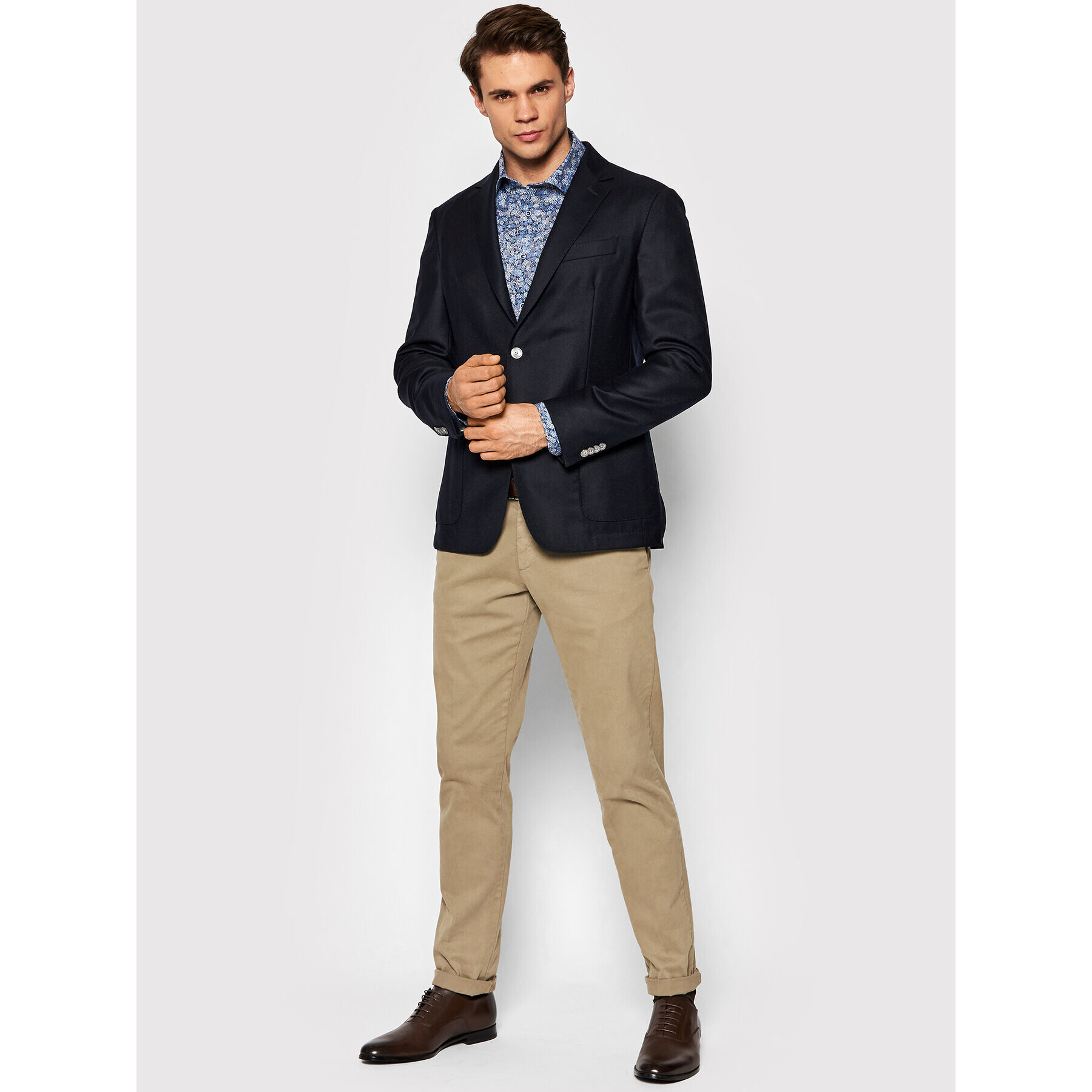 Stenströms Košile 712751 8331 Modrá Slim Fit - Pepit.cz