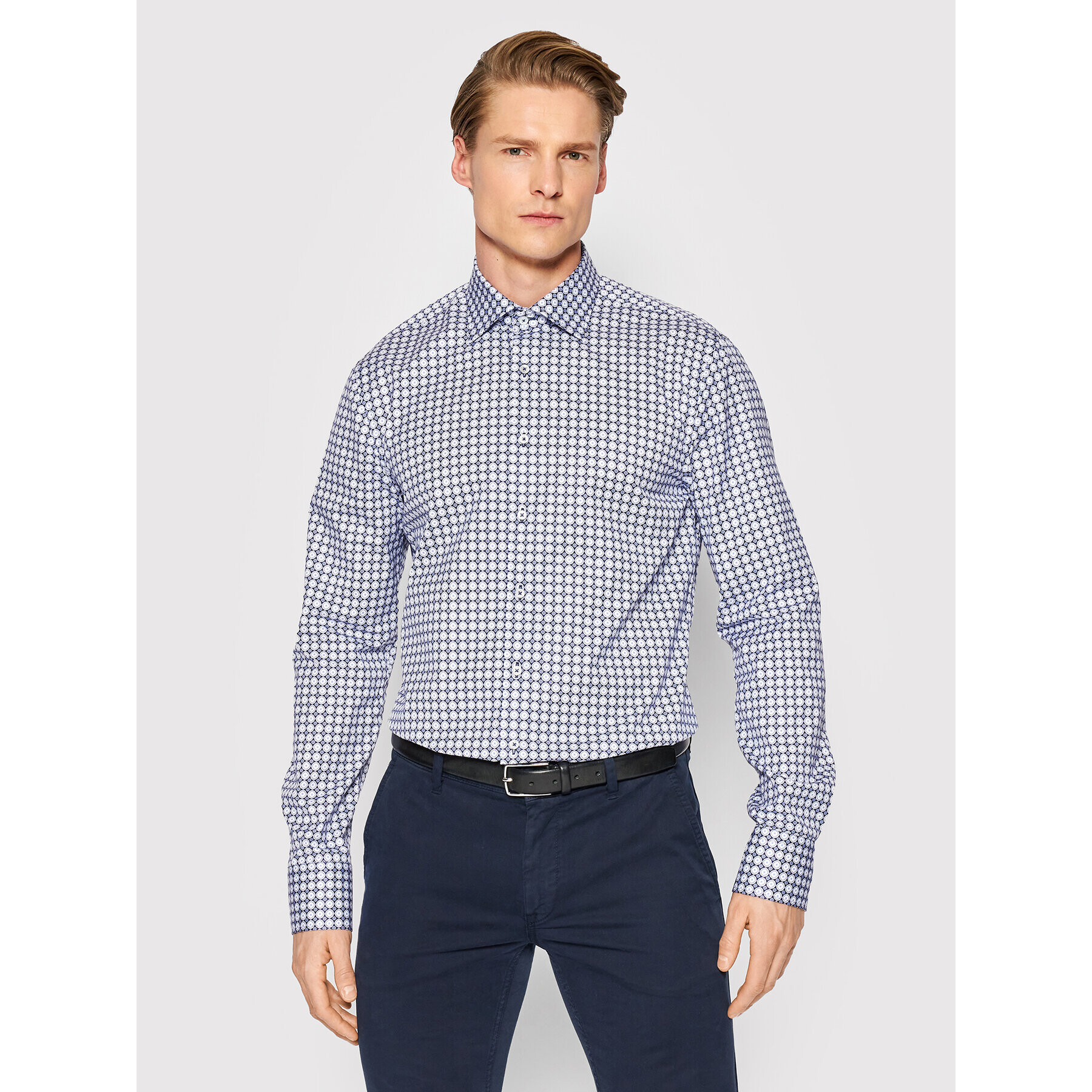 Stenströms Košile 712771 8327 Tmavomodrá Slim Fit - Pepit.cz