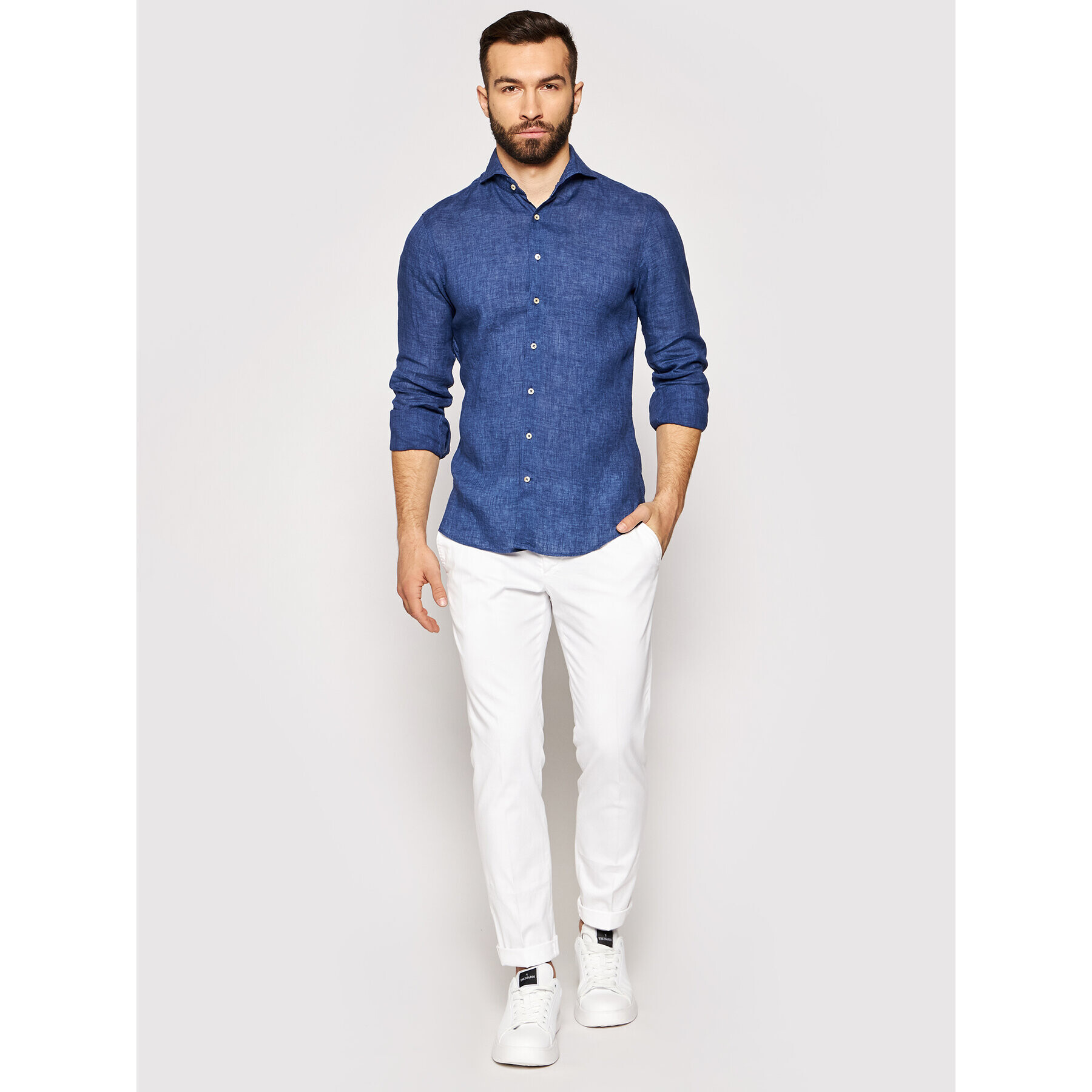 Stenströms Košile 775221 7970 Tmavomodrá Slim Fit - Pepit.cz