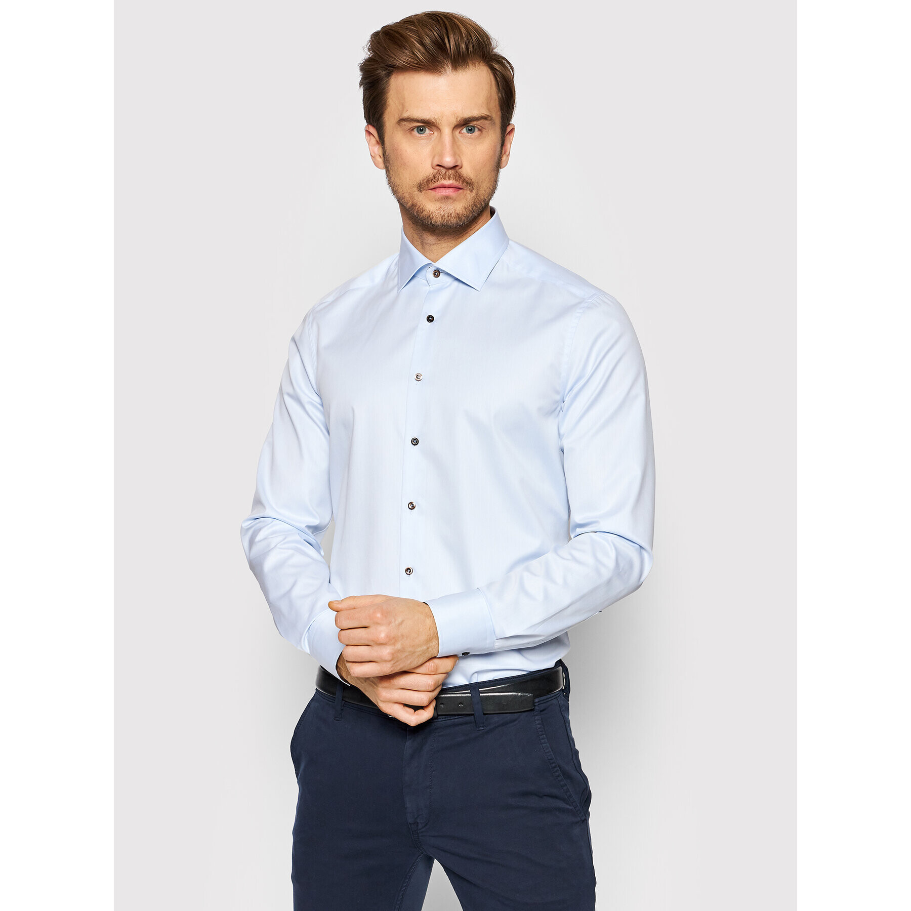 Stenströms Košile 784751 1935 Modrá Slim Fit - Pepit.cz