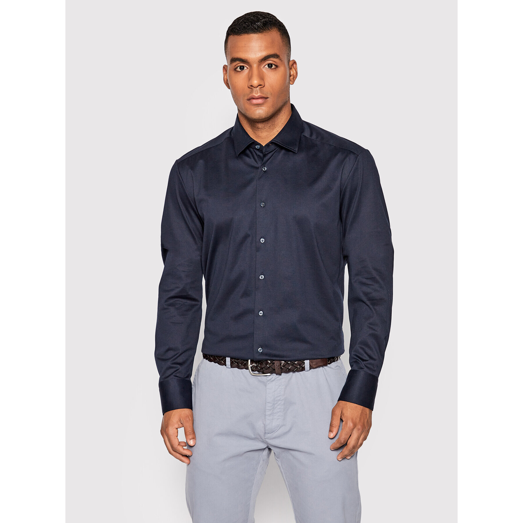 Stenströms Košile 840000 8270 Tmavomodrá Slim Fit - Pepit.cz