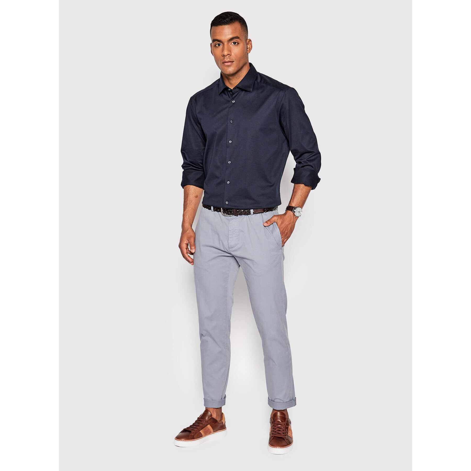 Stenströms Košile 840000 8270 Tmavomodrá Slim Fit - Pepit.cz