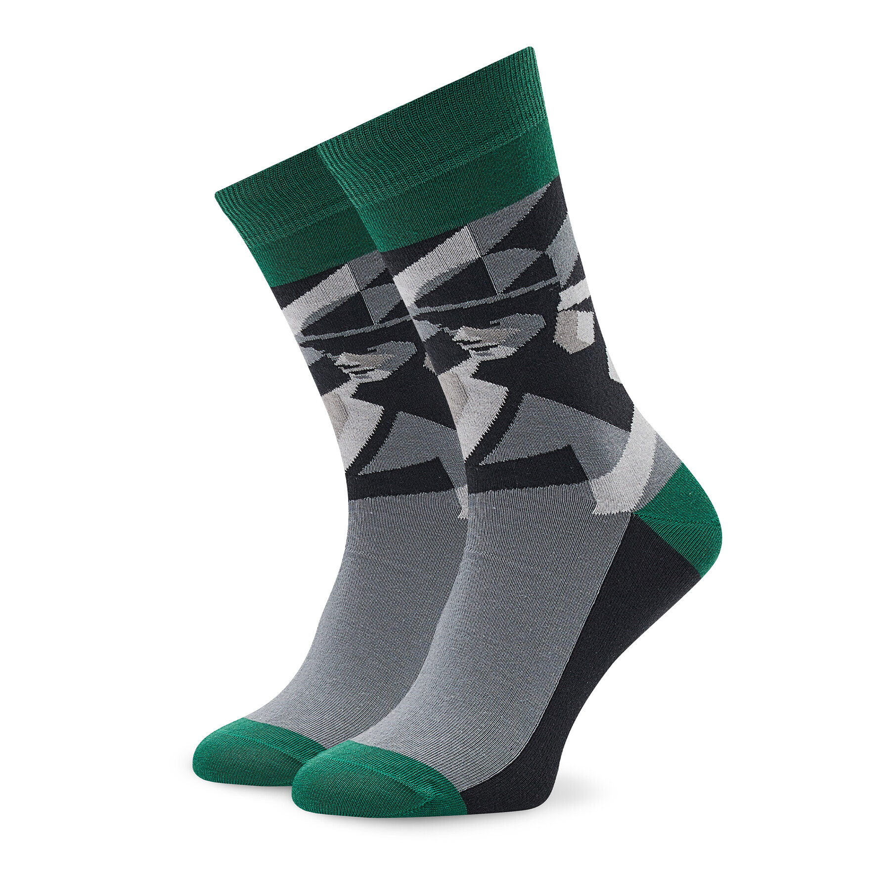 Stereo Socks Klasické ponožky Unisex Go Vegan Šedá - Pepit.cz