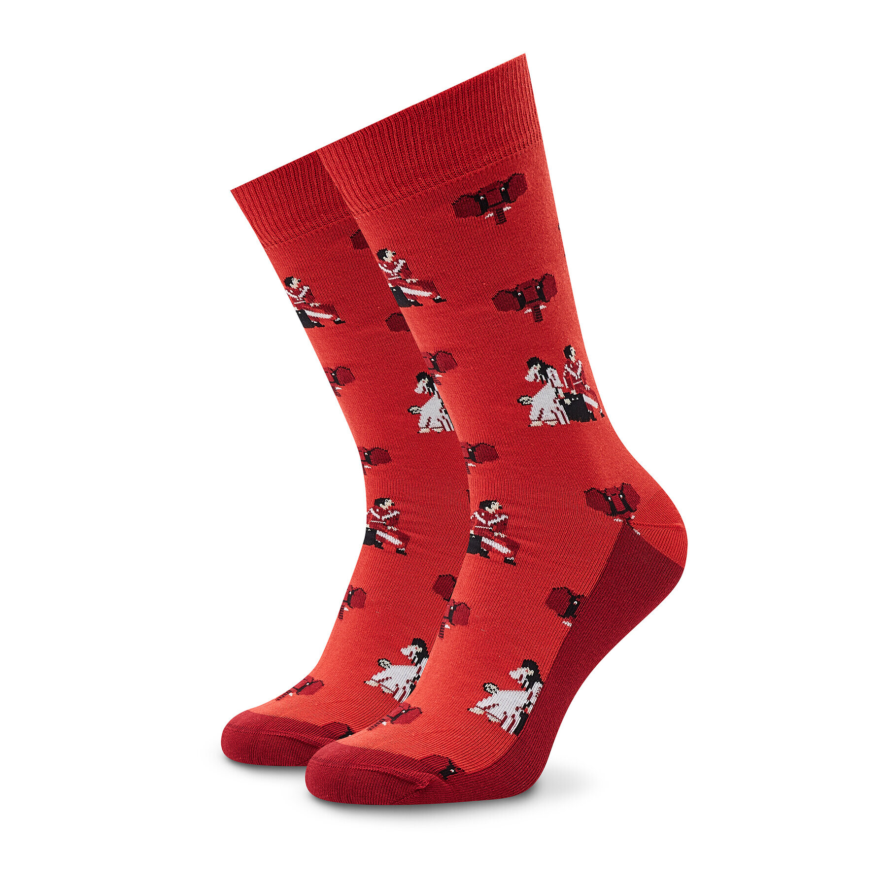 Stereo Socks Klasické ponožky Unisex Mammoth Červená - Pepit.cz