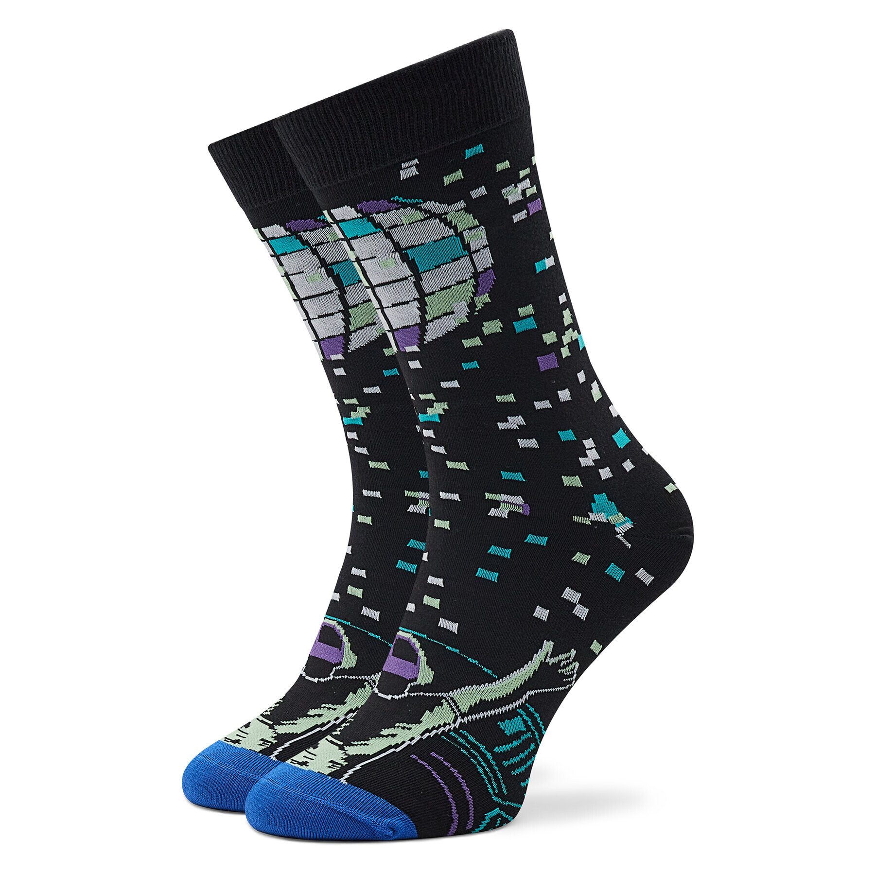 Stereo Socks Klasické ponožky Unisex Rave Černá - Pepit.cz