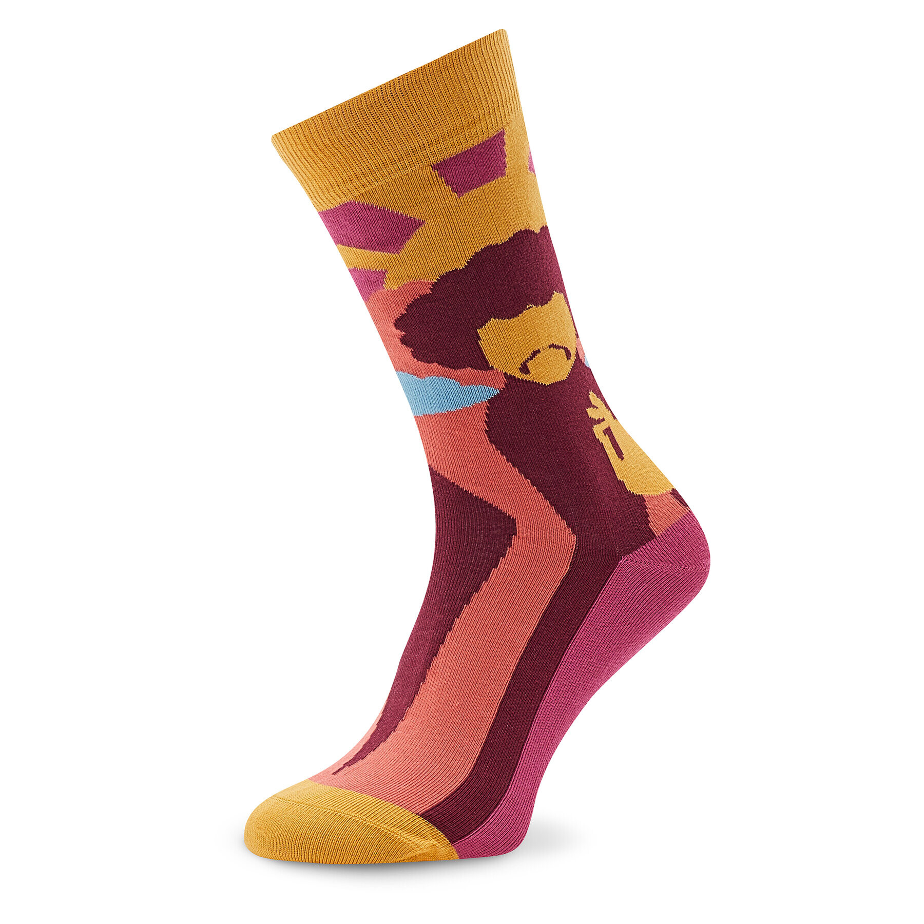 Stereo Socks Klasické ponožky Unisex Trippy Guitar Barevná - Pepit.cz