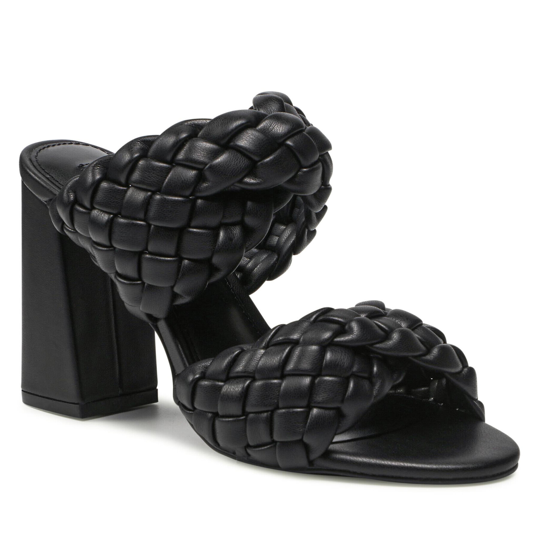 Steve Madden Nazouváky Twisted SM11001923-02002-184 Černá - Pepit.cz