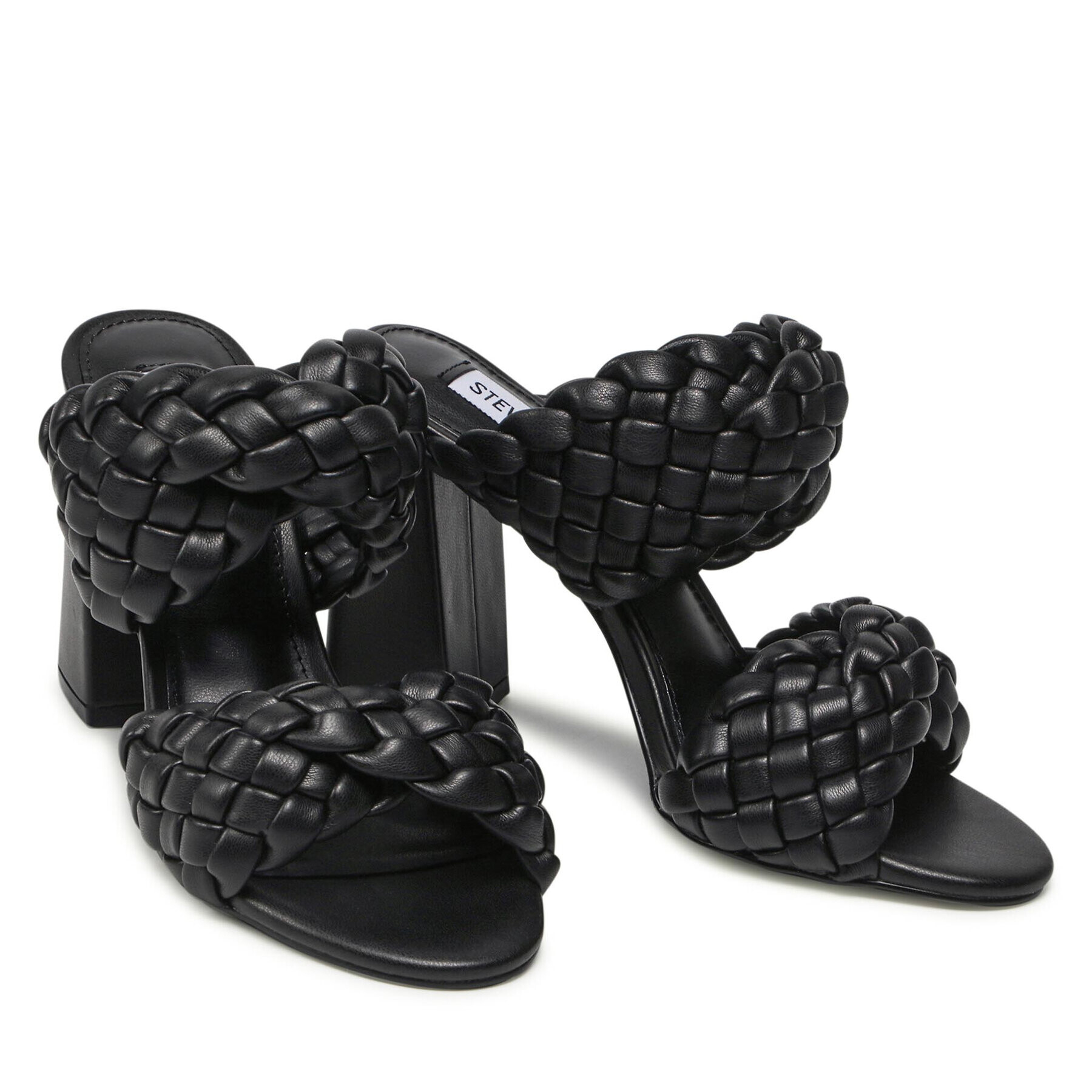 Steve Madden Nazouváky Twisted SM11001923-02002-184 Černá - Pepit.cz