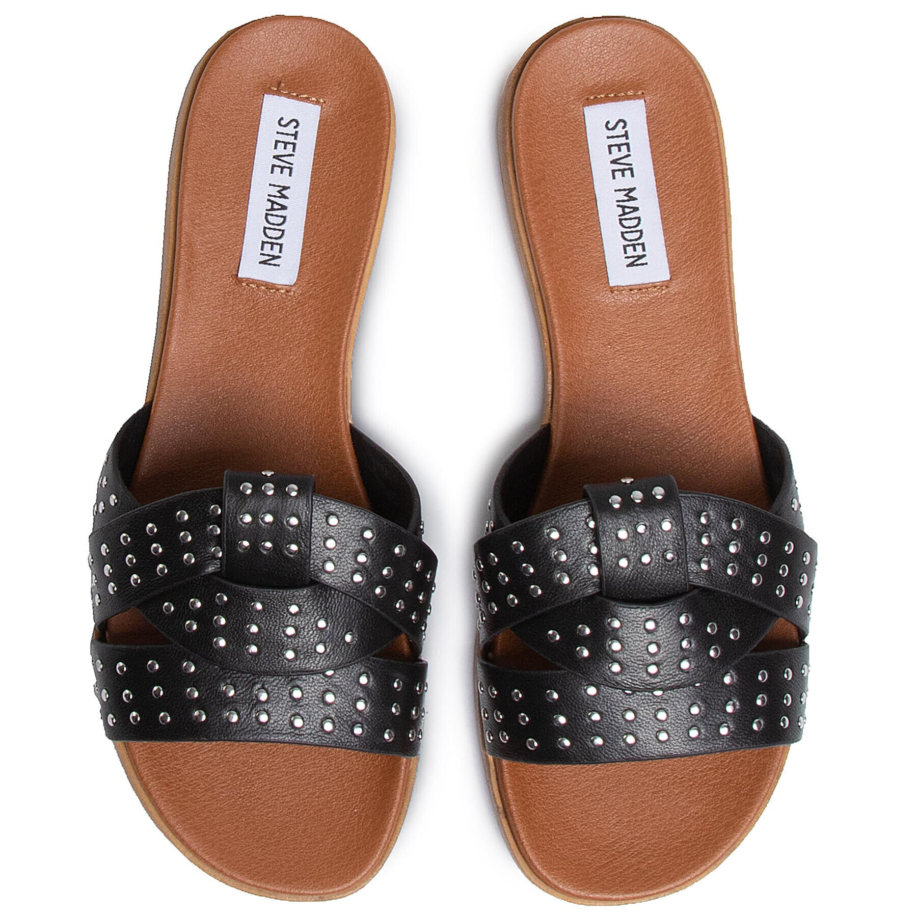 Steve Madden Nazouváky Vivien SM11000996-03001-017 Černá - Pepit.cz