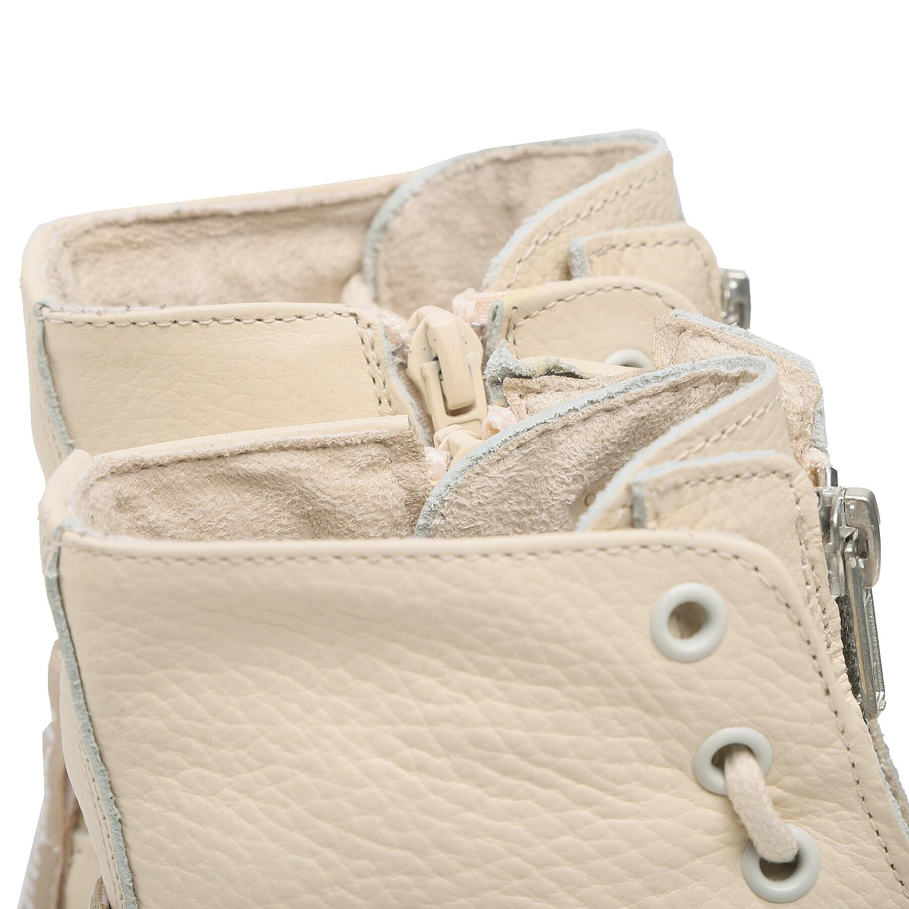 Steve Madden Polokozačky Odyl SM11001646-03001-287 Béžová - Pepit.cz