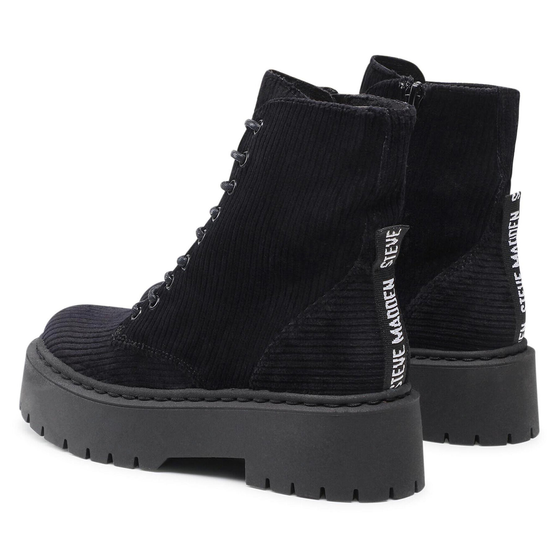 Steve Madden Polokozačky Skylar SM11001184-04004-019 Černá - Pepit.cz