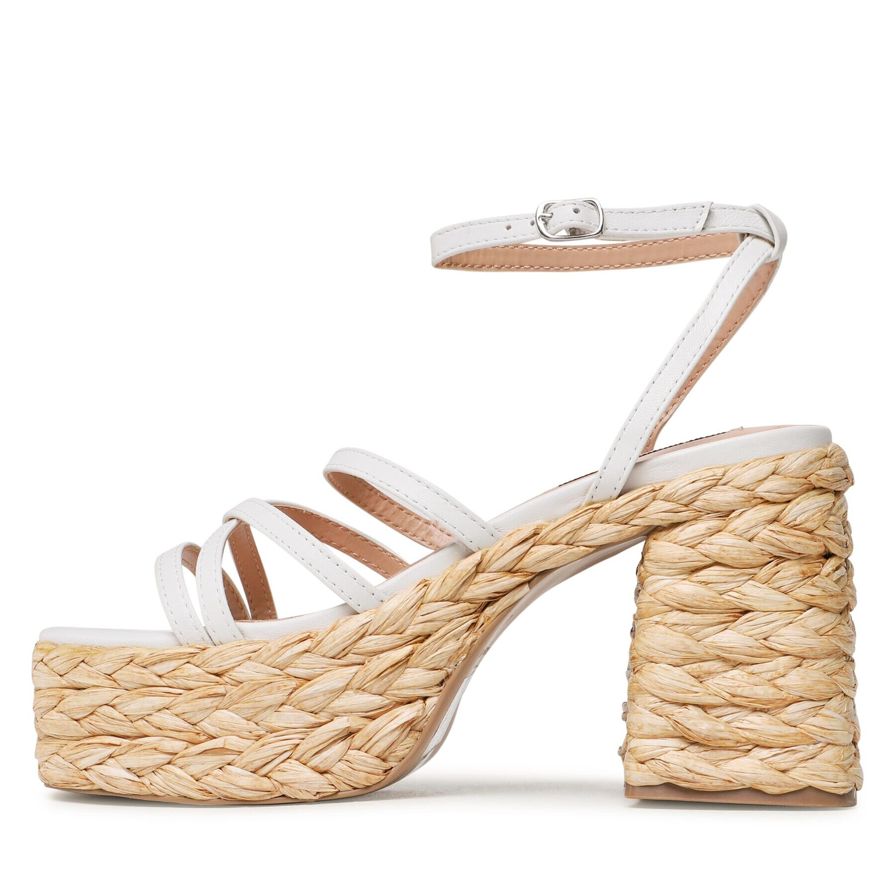 Steve Madden Sandály Belise SM11002482-107 Écru - Pepit.cz