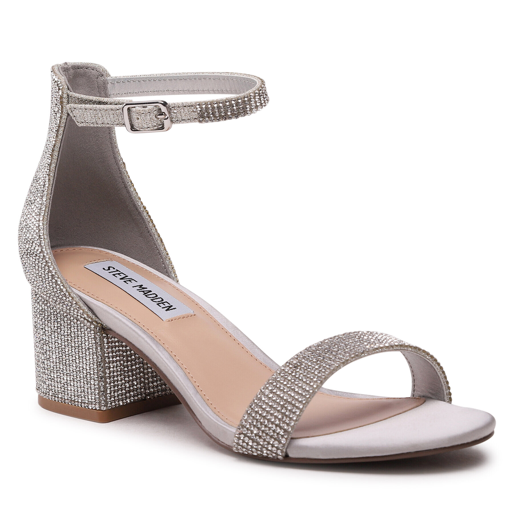 Steve Madden Sandály Irenee-R SM11001401-060 Stříbrná - Pepit.cz