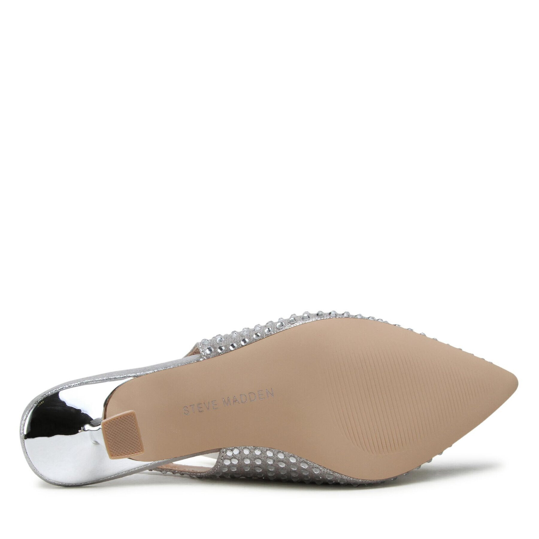 Steve Madden Sandály Lustrous-R SM11002153-02003-751 Stříbrná - Pepit.cz