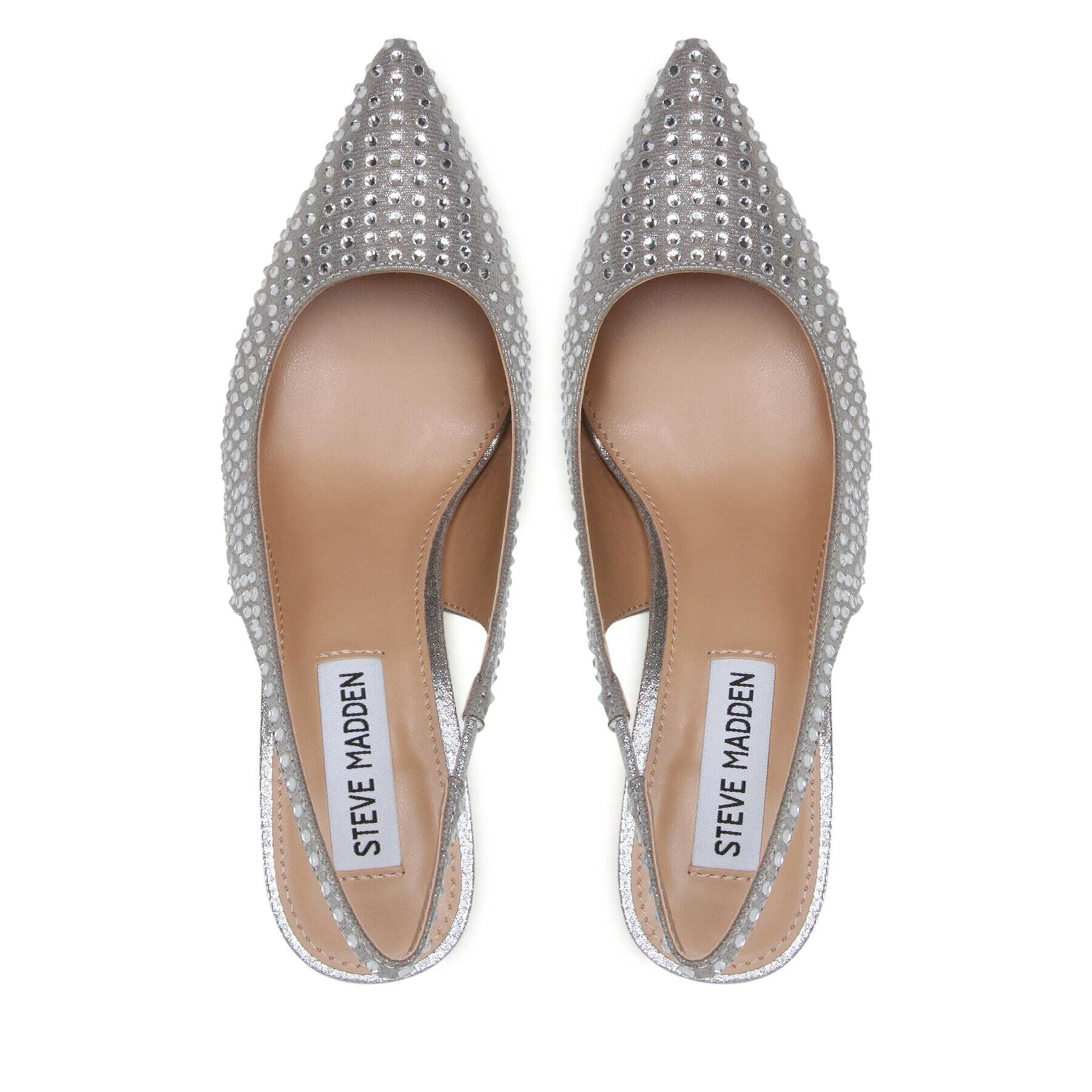 Steve Madden Sandály Lustrous-R SM11002153-02003-751 Stříbrná - Pepit.cz