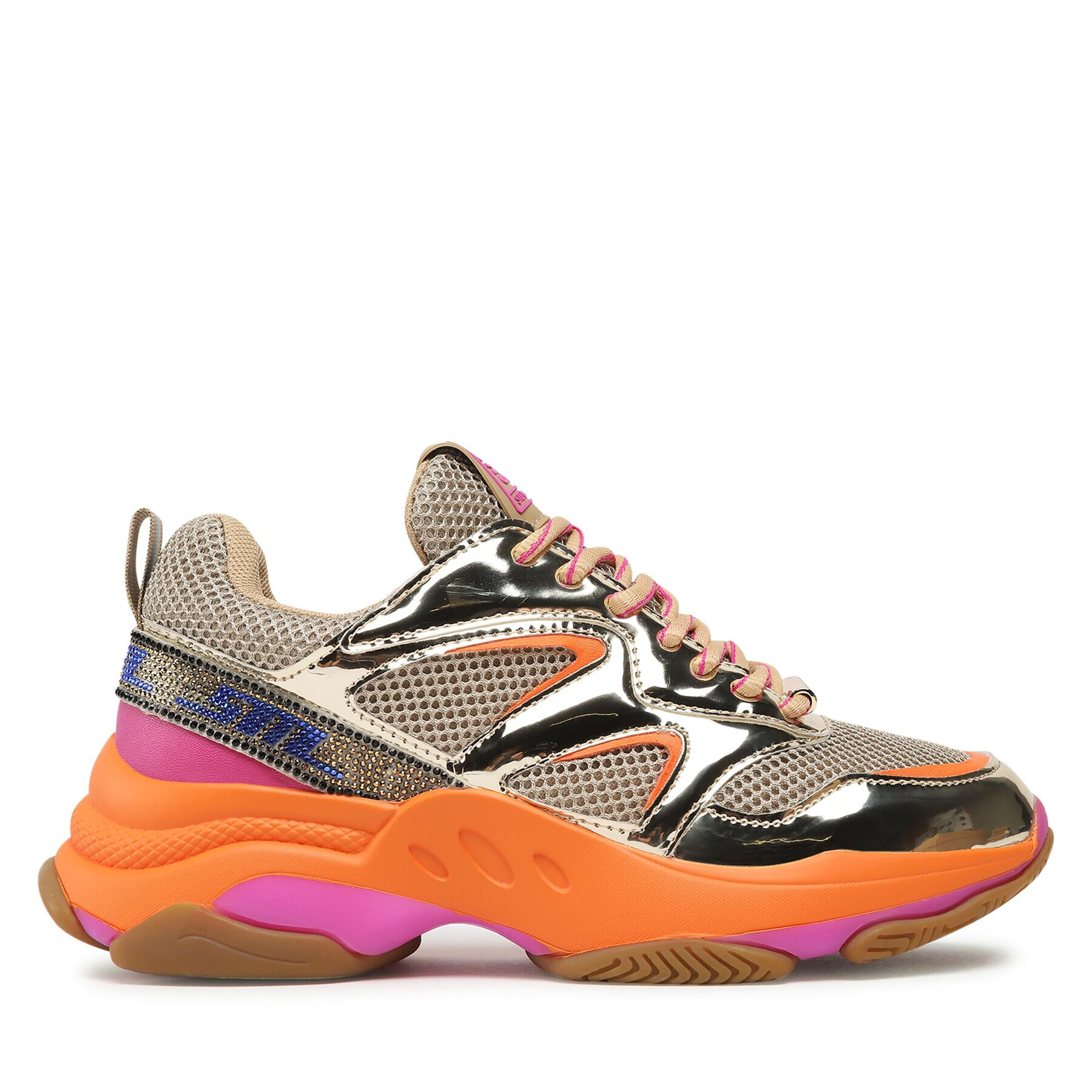 Steve Madden Sneakersy Medallist2 SM11002326-04005-163 Zlatá - Pepit.cz