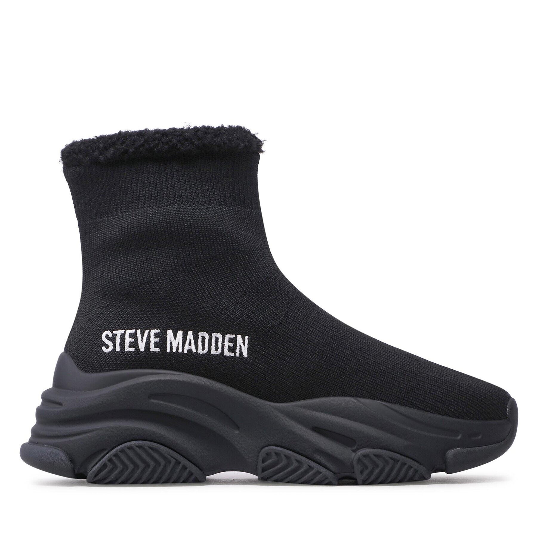 Steve Madden Sneakersy Partisan SM11002215-04004-184 Černá - Pepit.cz