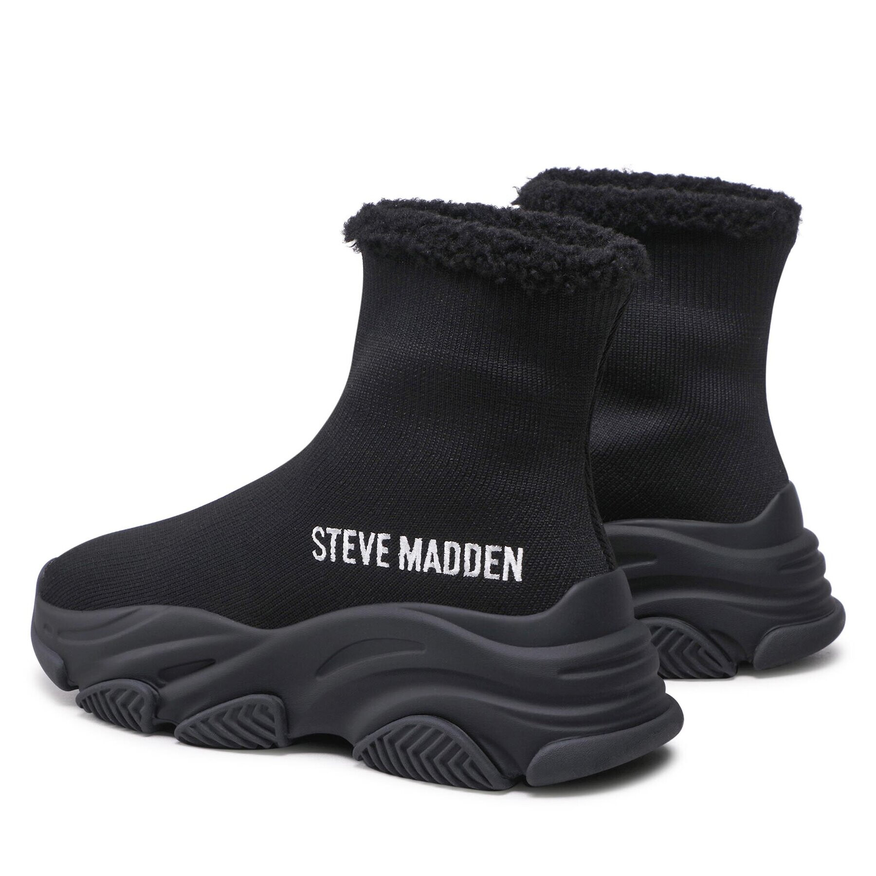 Steve Madden Sneakersy Partisan SM11002215-04004-184 Černá - Pepit.cz