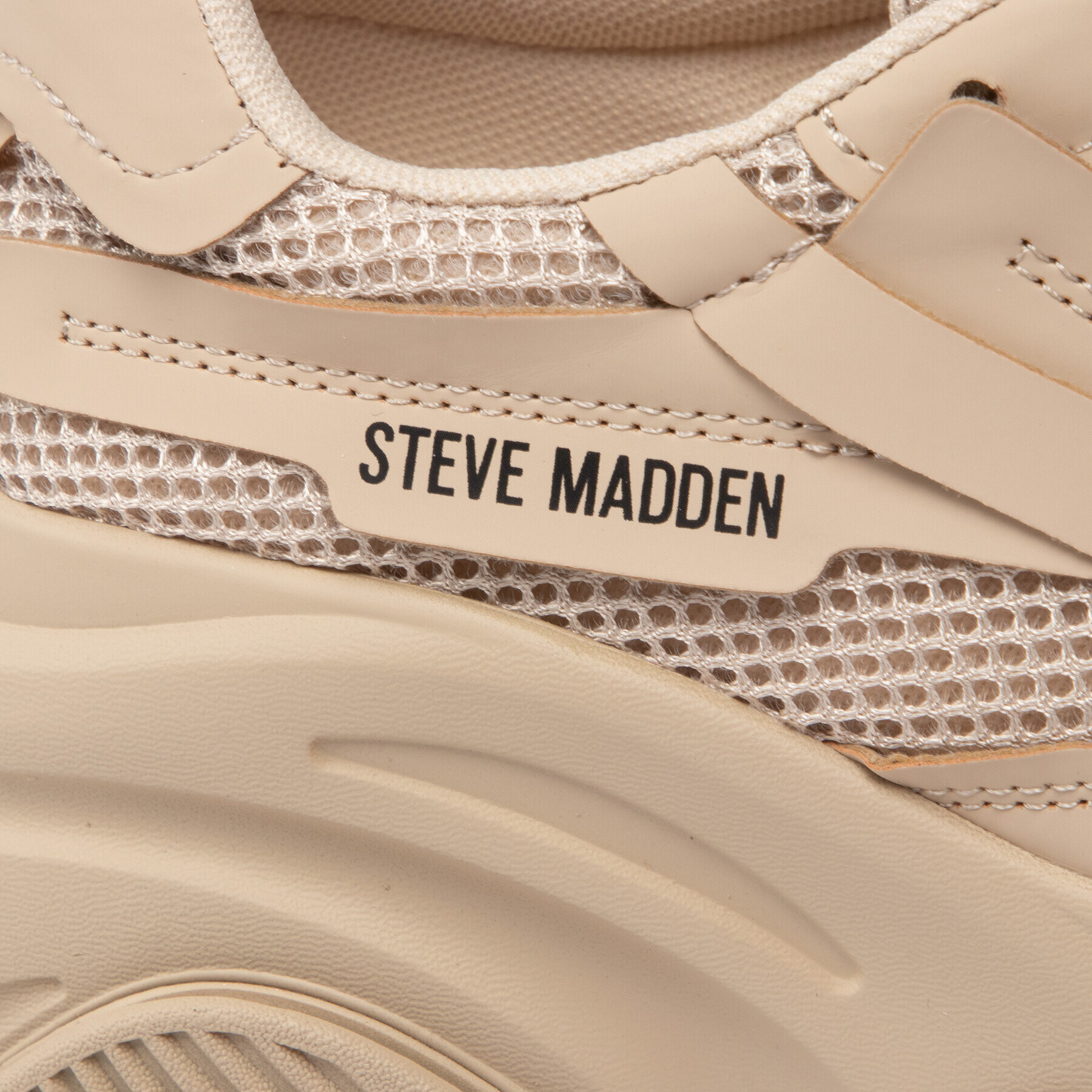 Steve Madden Sneakersy Possession SM11001910-04005-748 Béžová - Pepit.cz