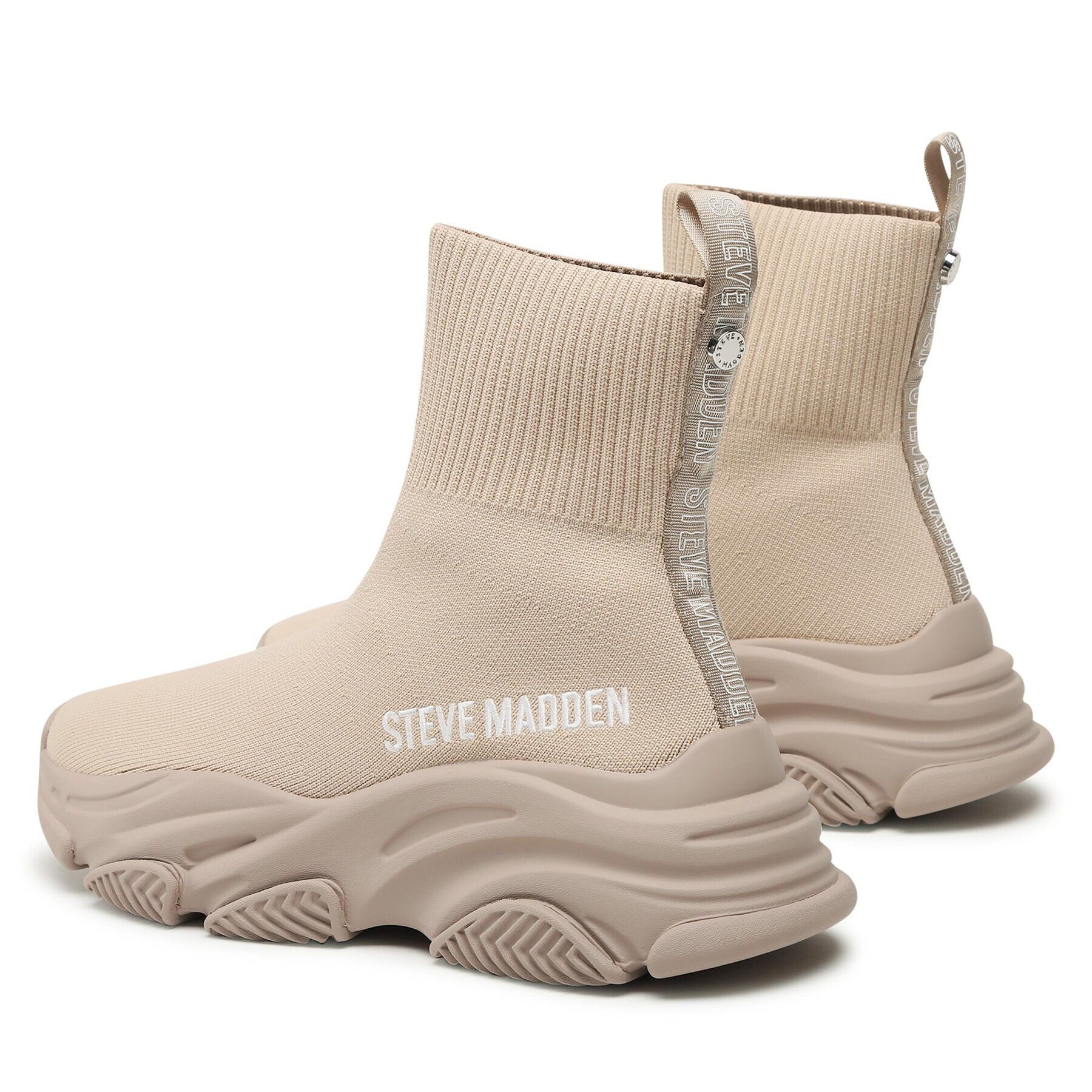 Steve Madden Sneakersy Prodigy SM11002214-04004-299 Béžová - Pepit.cz