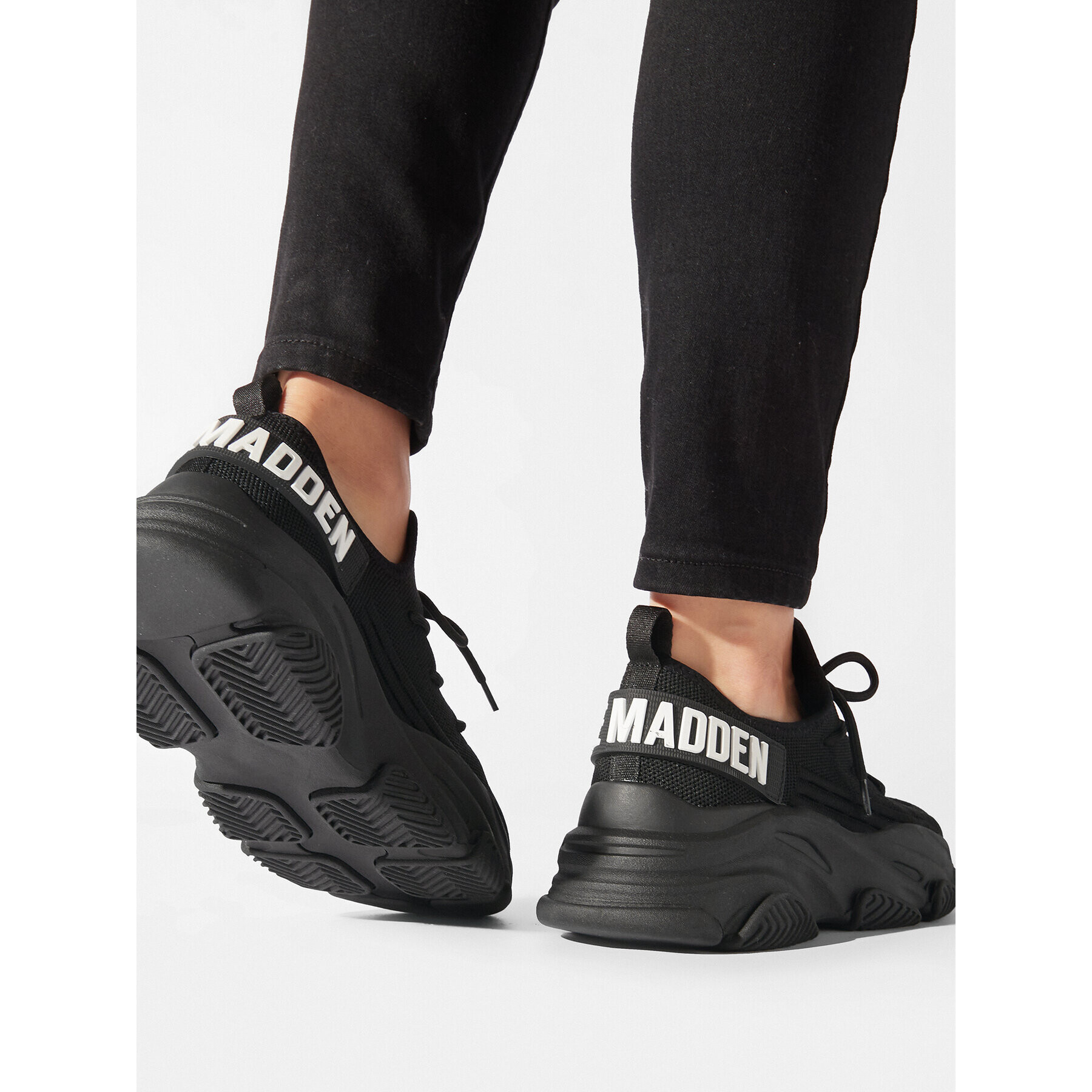 Steve Madden Sneakersy Protégé-E Sneaker SM19000032 SM19000032-184 Černá - Pepit.cz