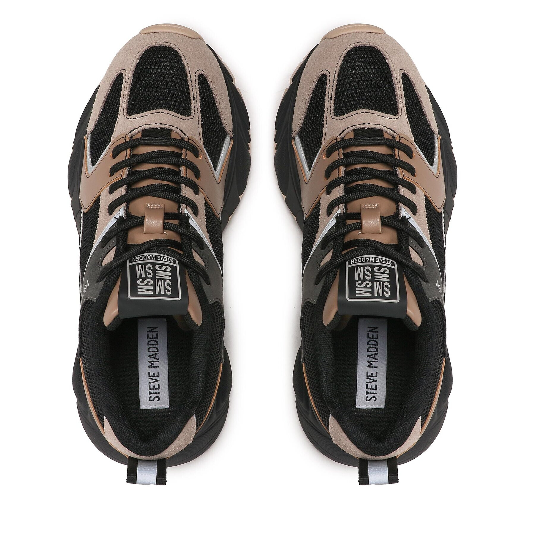 Steve Madden Sneakersy Standout SM11002083-04005-BKU Černá - Pepit.cz