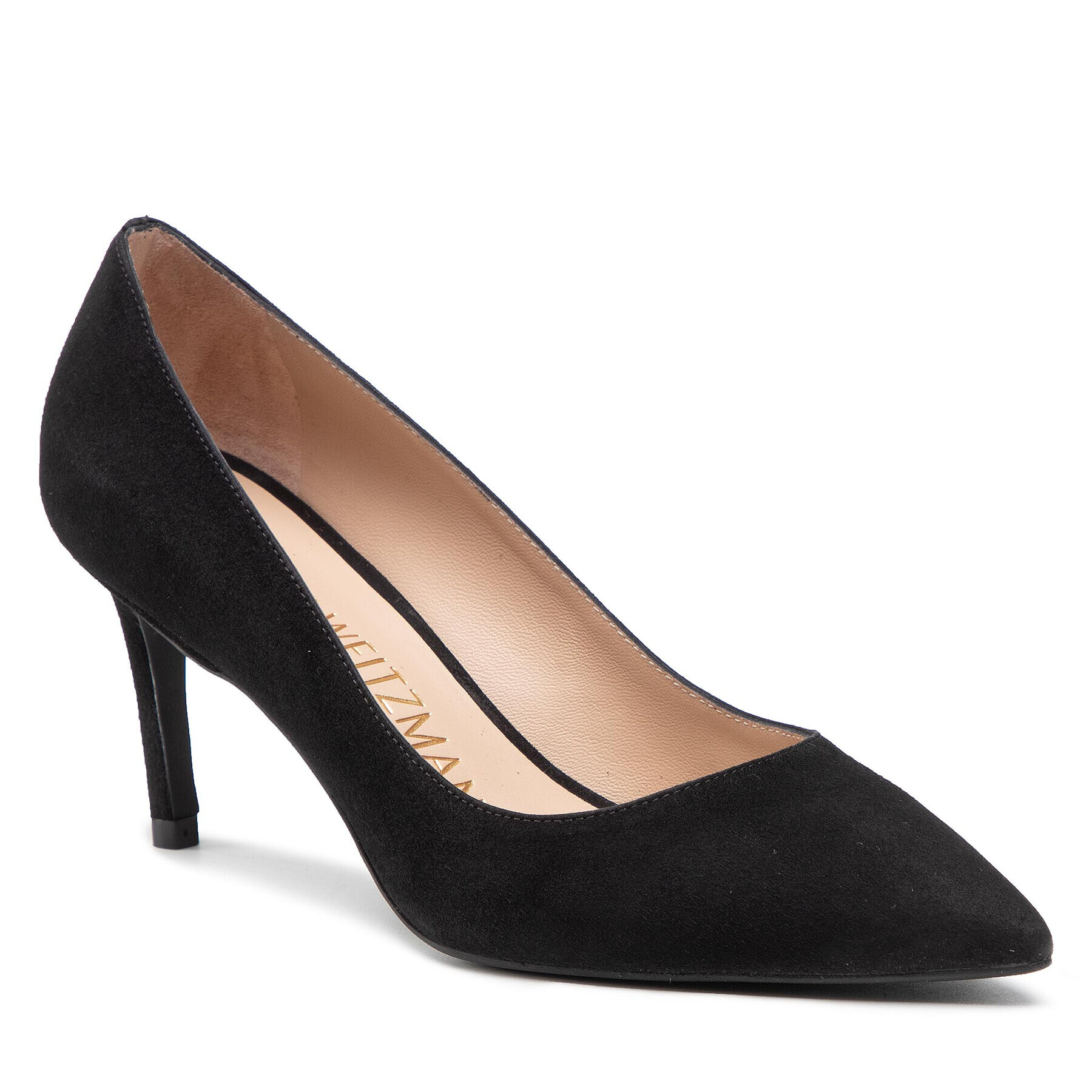 Stuart Weitzman Lodičky Linsi 75 Pump S6982 Černá - Pepit.cz