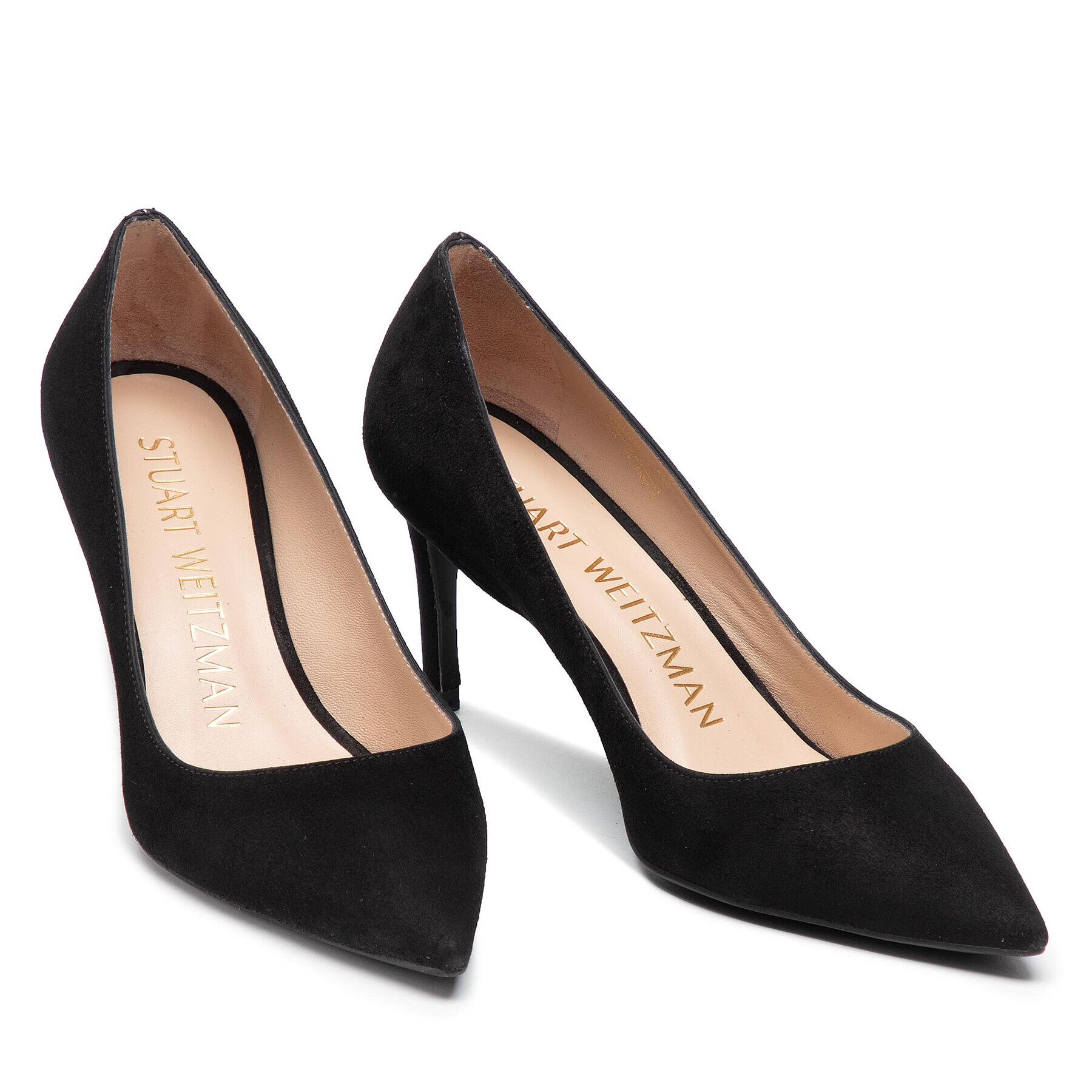 Stuart Weitzman Lodičky Linsi 75 Pump S6982 Černá - Pepit.cz