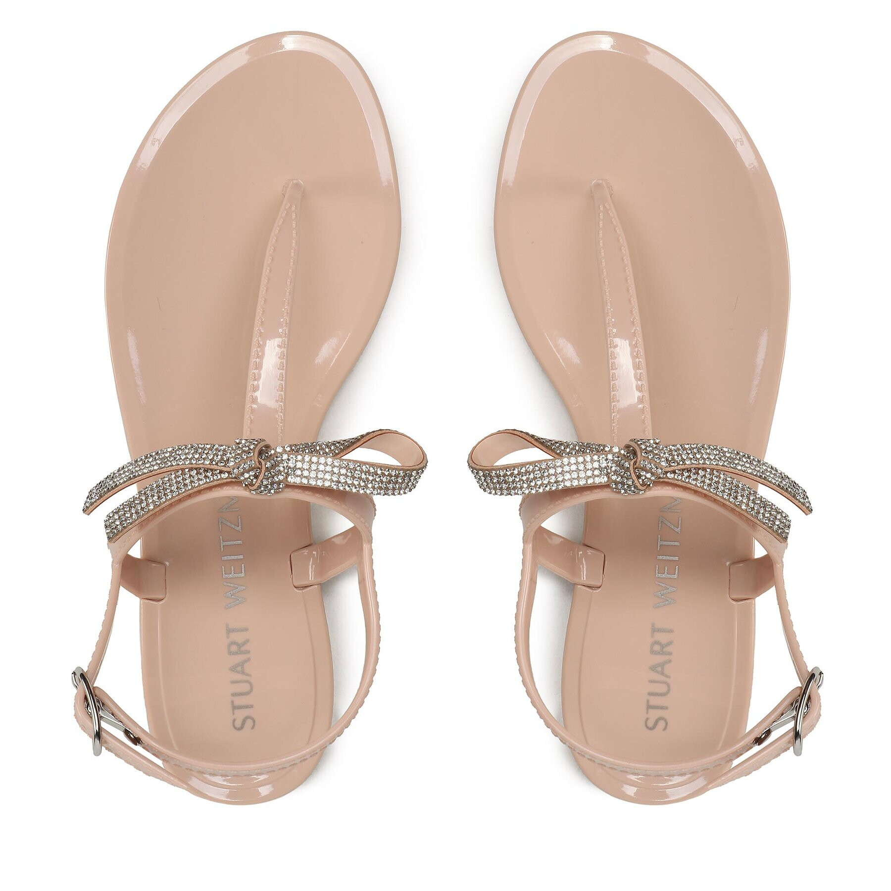 Stuart Weitzman Sandály Sw Bow Jelly Sandal SE359 Růžová - Pepit.cz