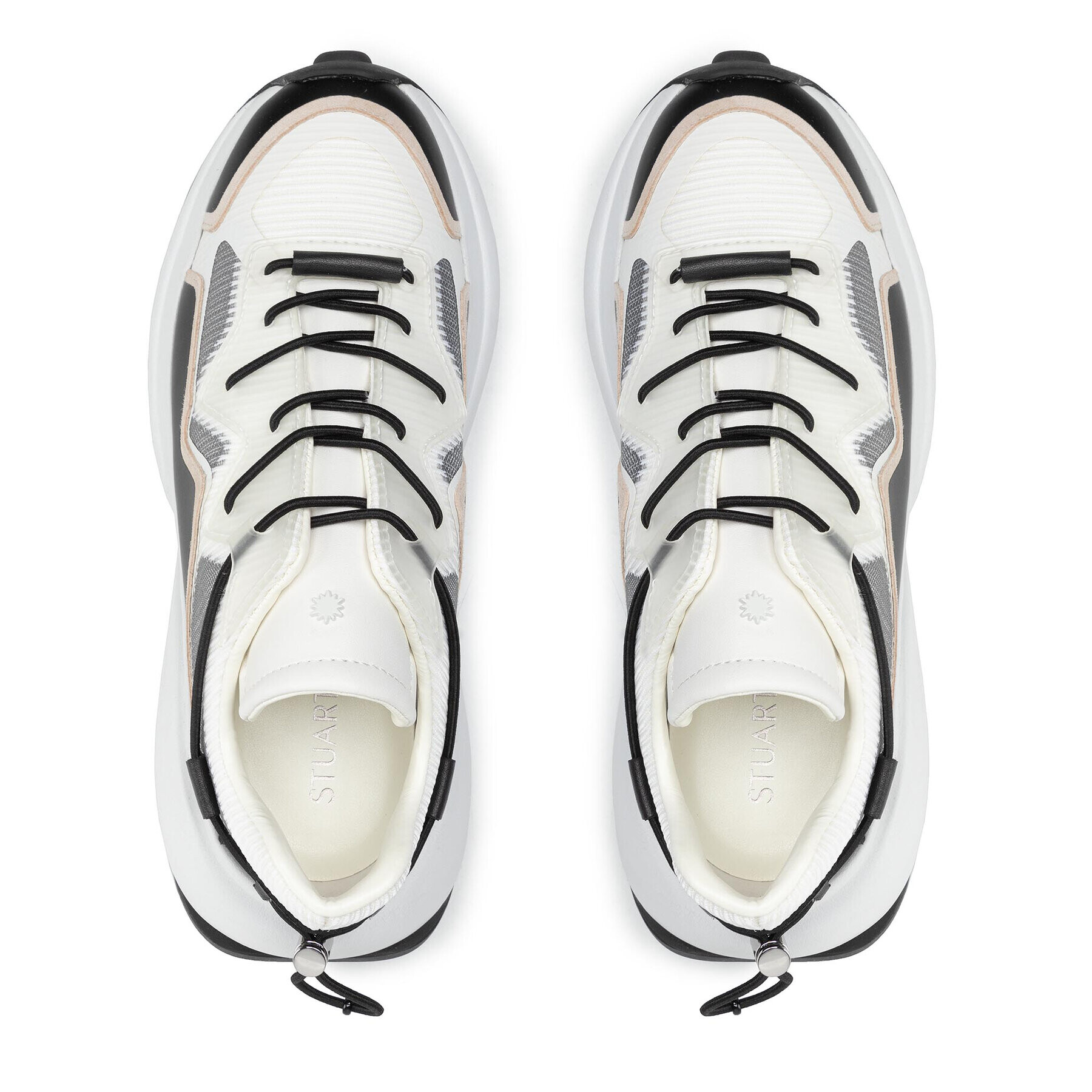 Stuart Weitzman Sneakersy Sw 1 Sneaker S6236 Bílá - Pepit.cz