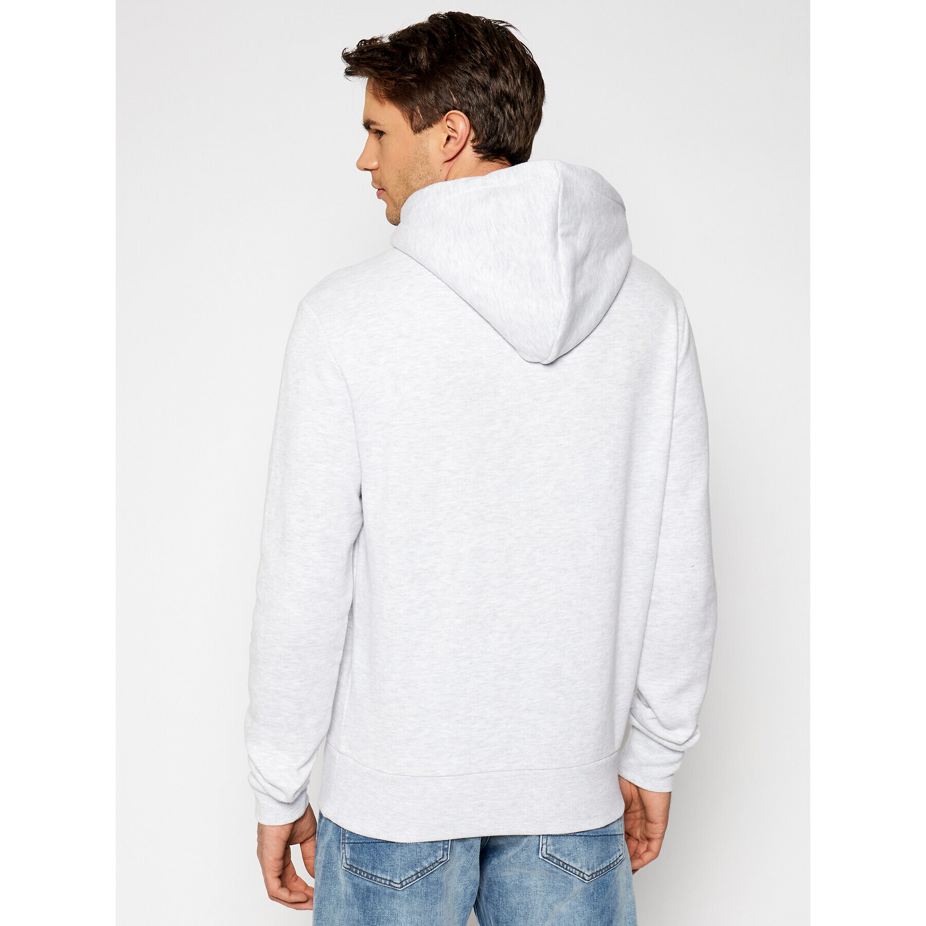 Superdry Mikina Cl Ns Hood Šedá Regular Fit - Pepit.cz