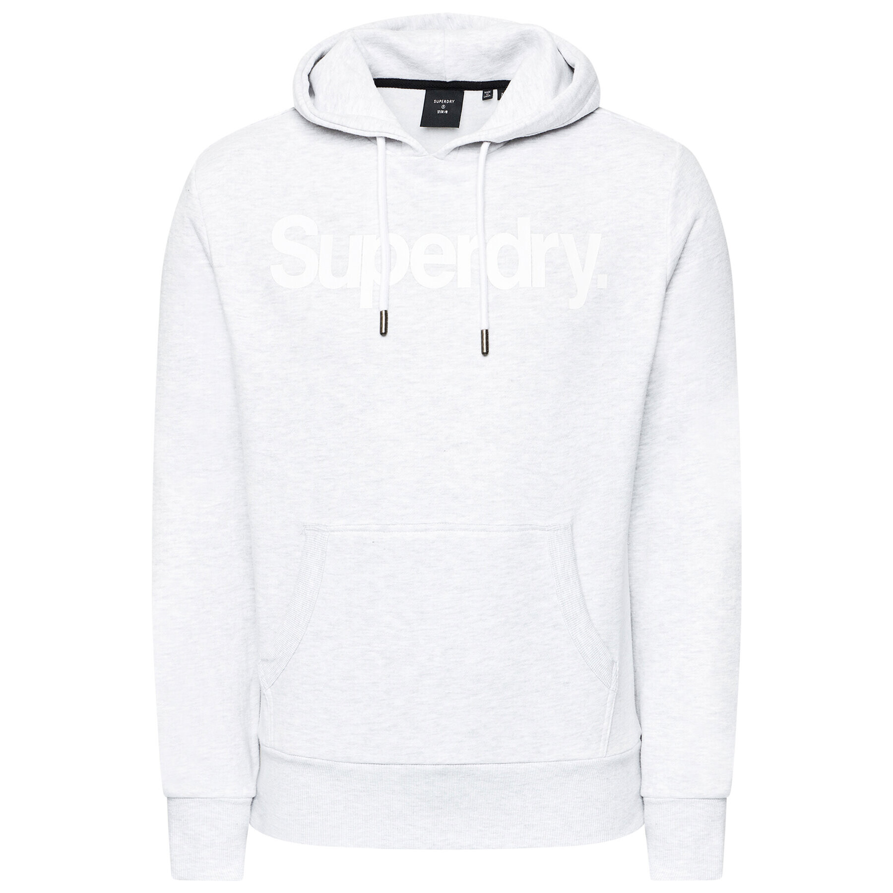 Superdry Mikina Cl Ns Hood Šedá Regular Fit - Pepit.cz