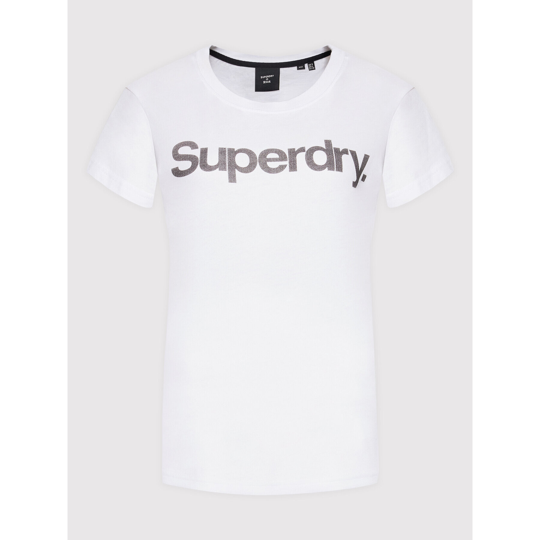 Superdry T-Shirt Cl W1010710A Bílá Regular Fit - Pepit.cz