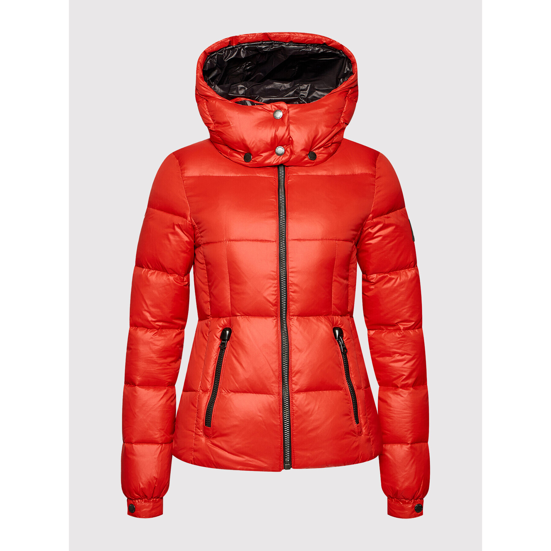 Superdry Vatovaná bunda Mountain W5010982A Červená Regular Fit - Pepit.cz