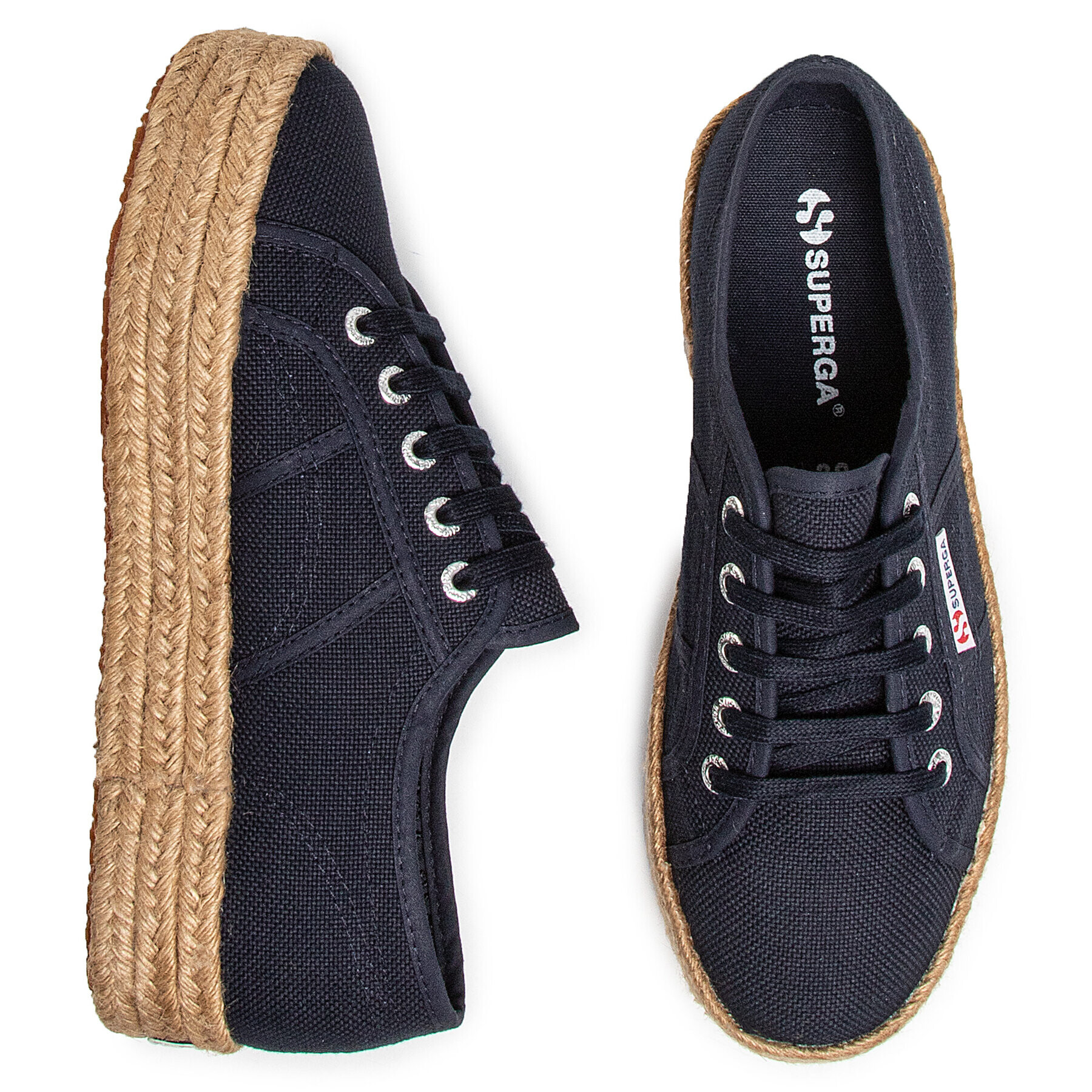 Superga Espadrilky 2730 Cotropew S00CF20 Tmavomodrá - Pepit.cz