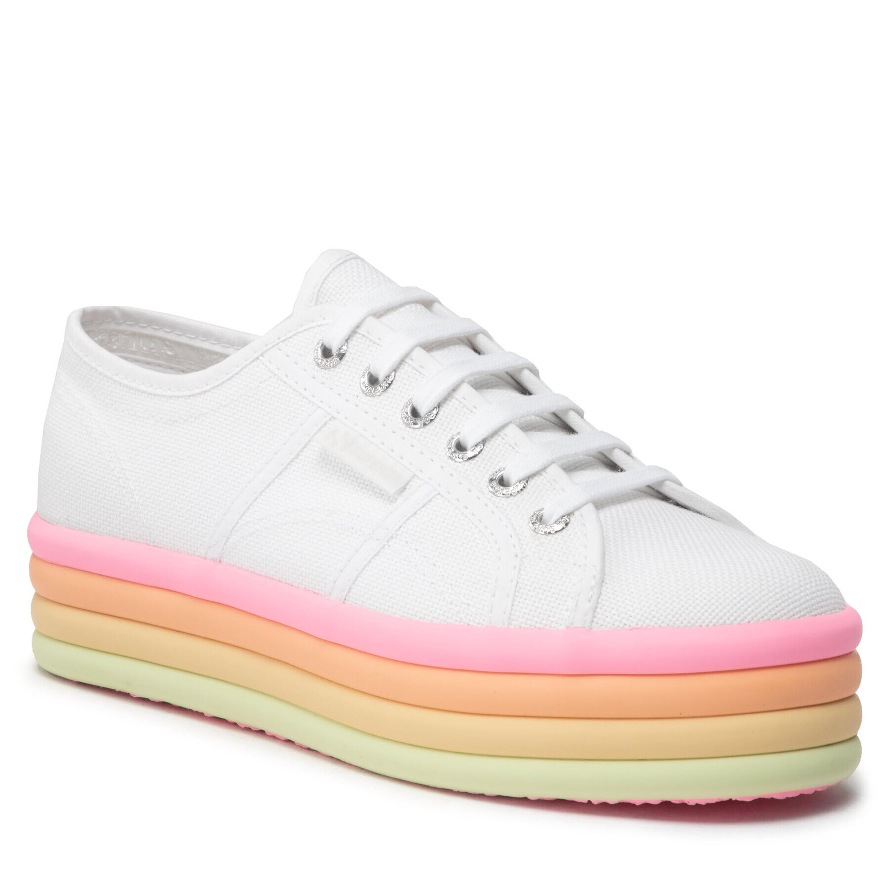 Superga Sneakersy 2790 Candy S2116KW Bílá - Pepit.cz