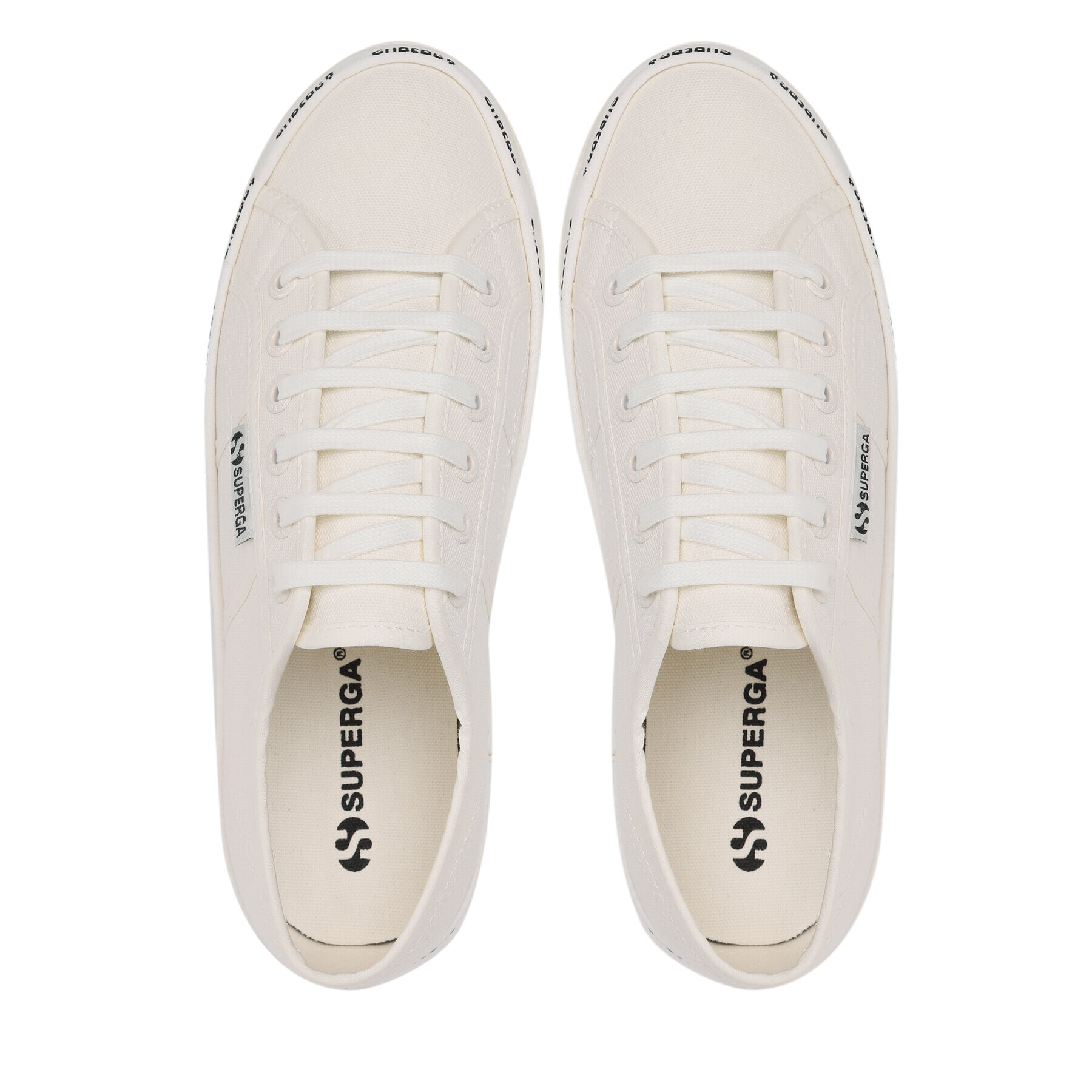 Superga Tenisky 2790 Logo Piping S3125LW Bílá - Pepit.cz