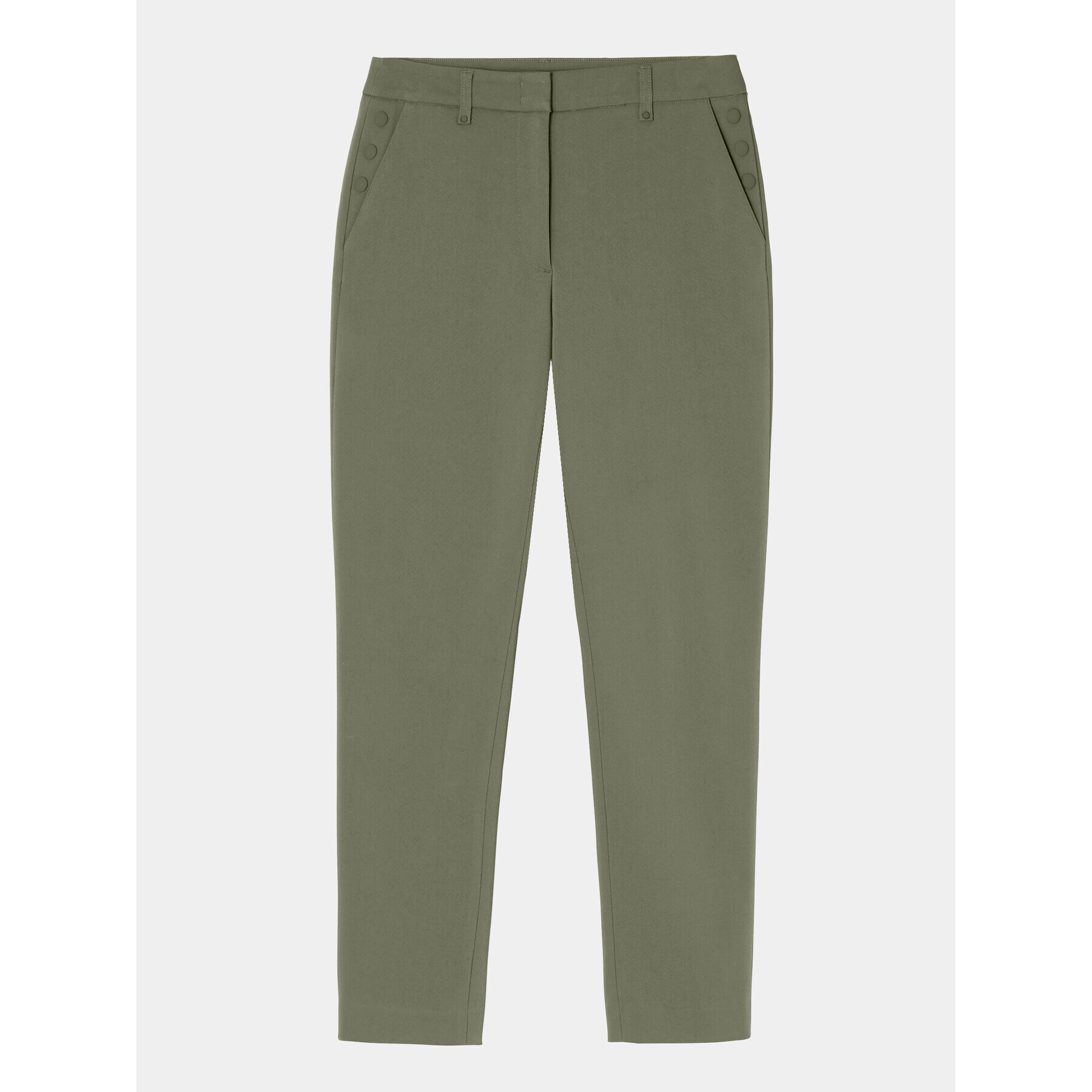 Tatuum Chino kalhoty Filimi T2318.139 Khaki Regular Fit - Pepit.cz