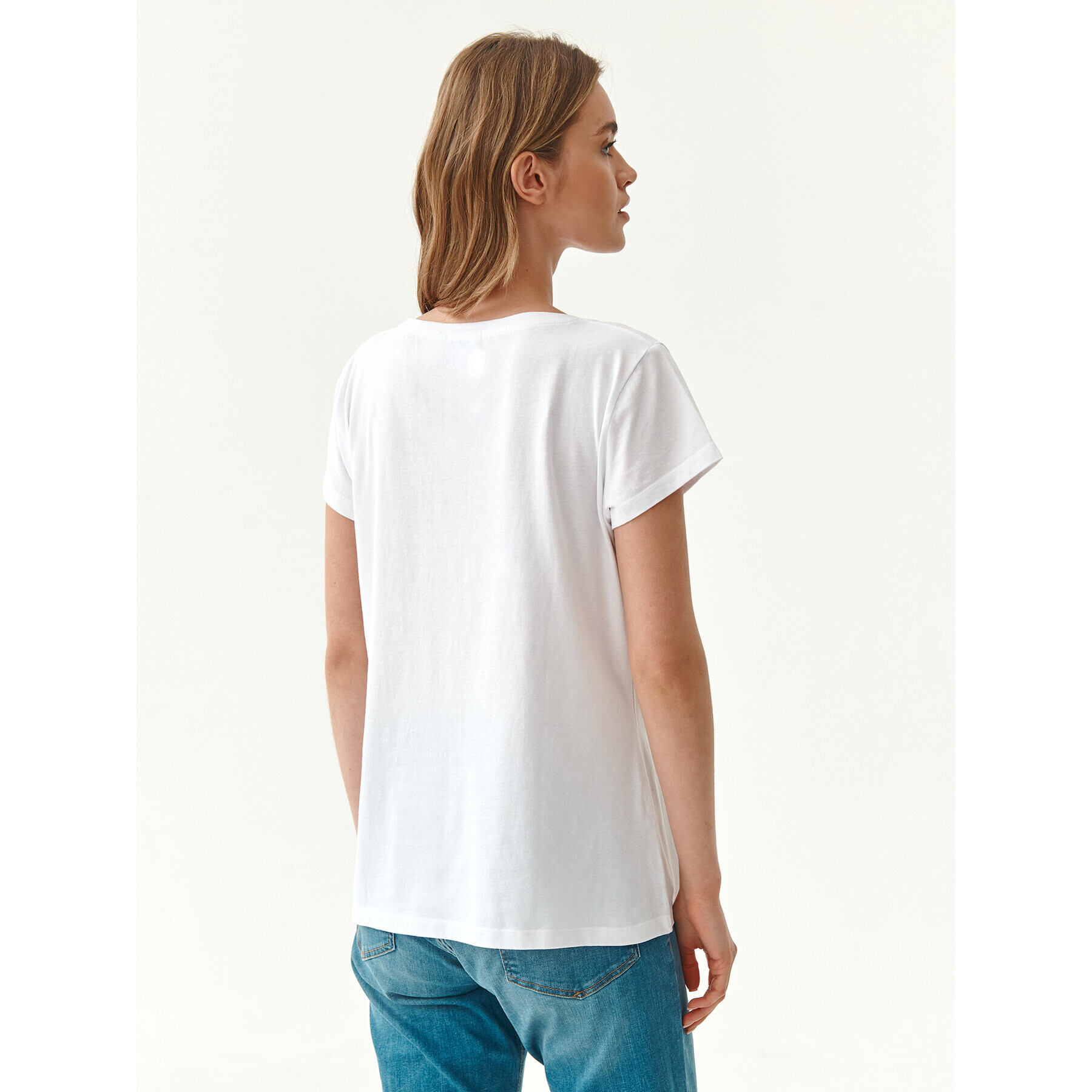 Tatuum T-Shirt Antonia T2215.113 Bílá Regular Fit - Pepit.cz