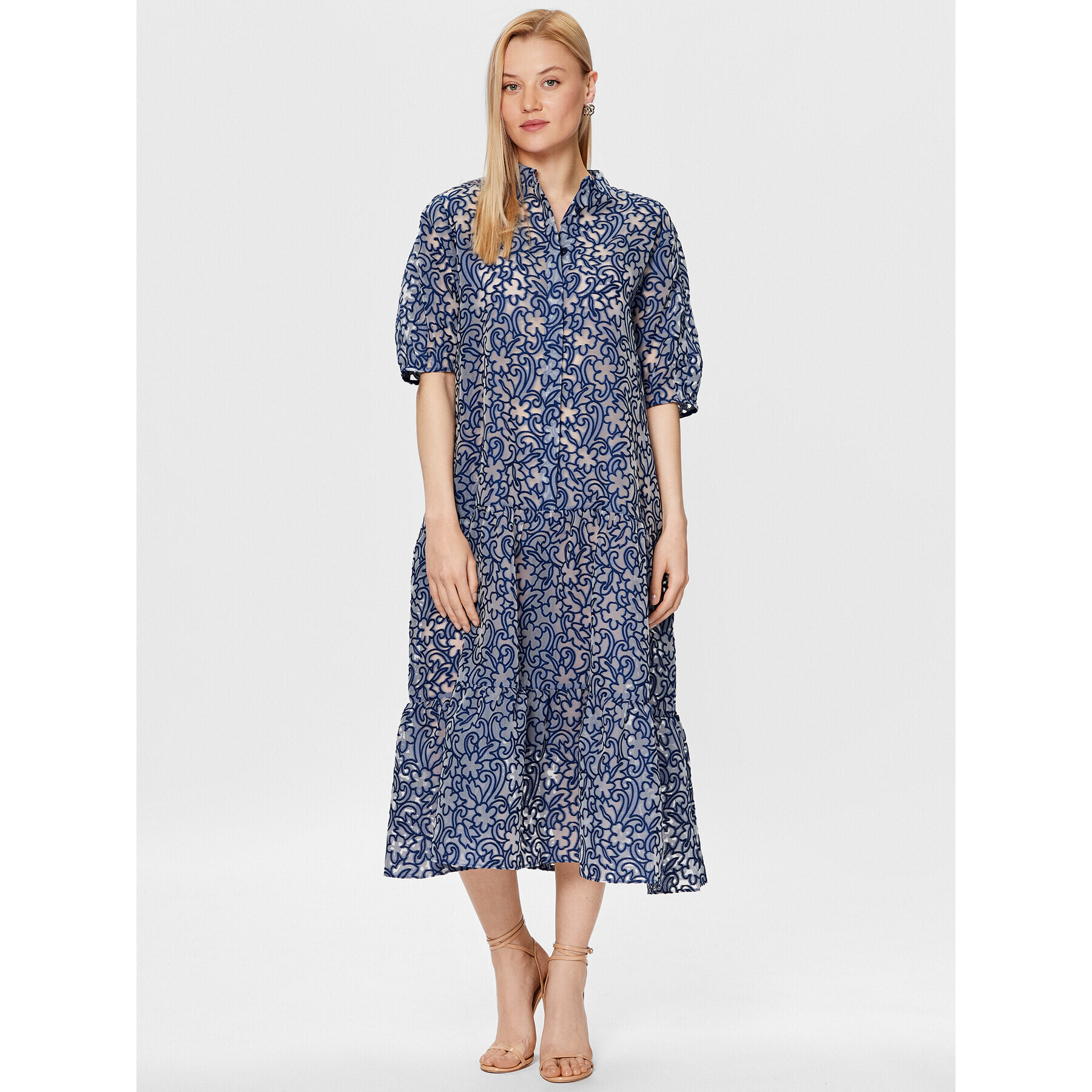 Ted Baker Každodenní šaty Camriyn 269418 Tmavomodrá Relaxed Fit - Pepit.cz