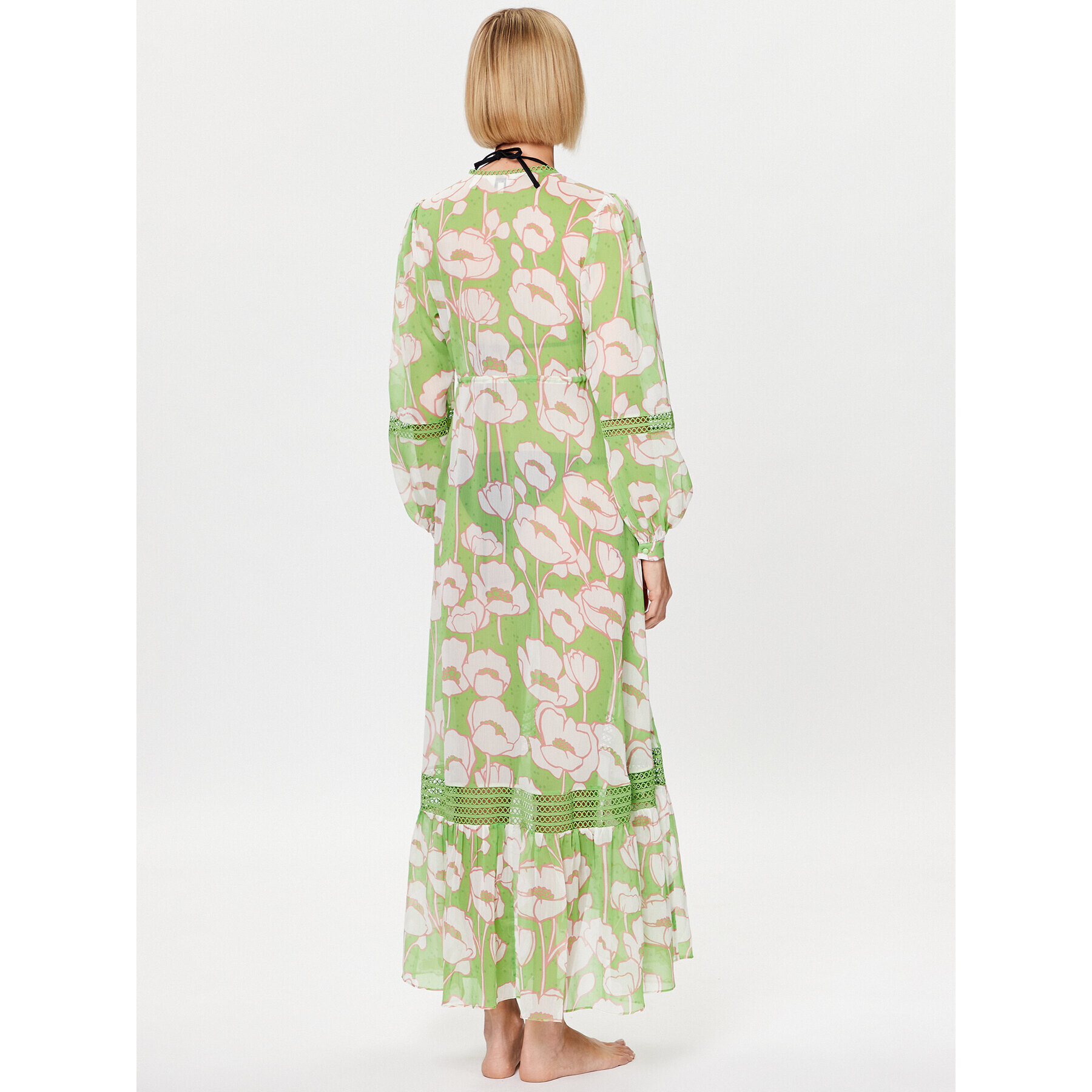 Ted Baker Kimono Elisiia 269916 Zelená Relaxed Fit - Pepit.cz